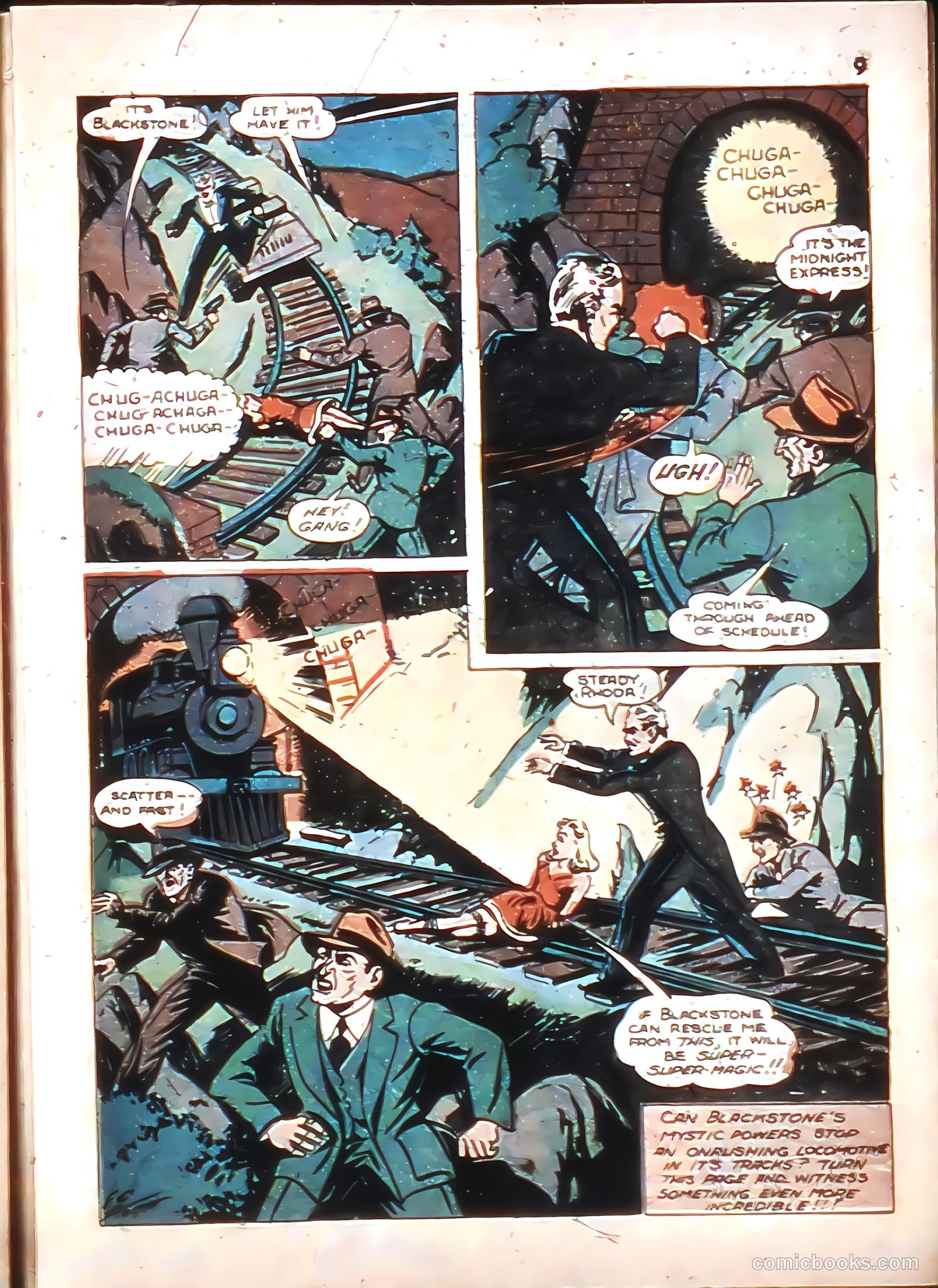 Blackstone Master Magician Comics #3 (1946) — page 11 of 52