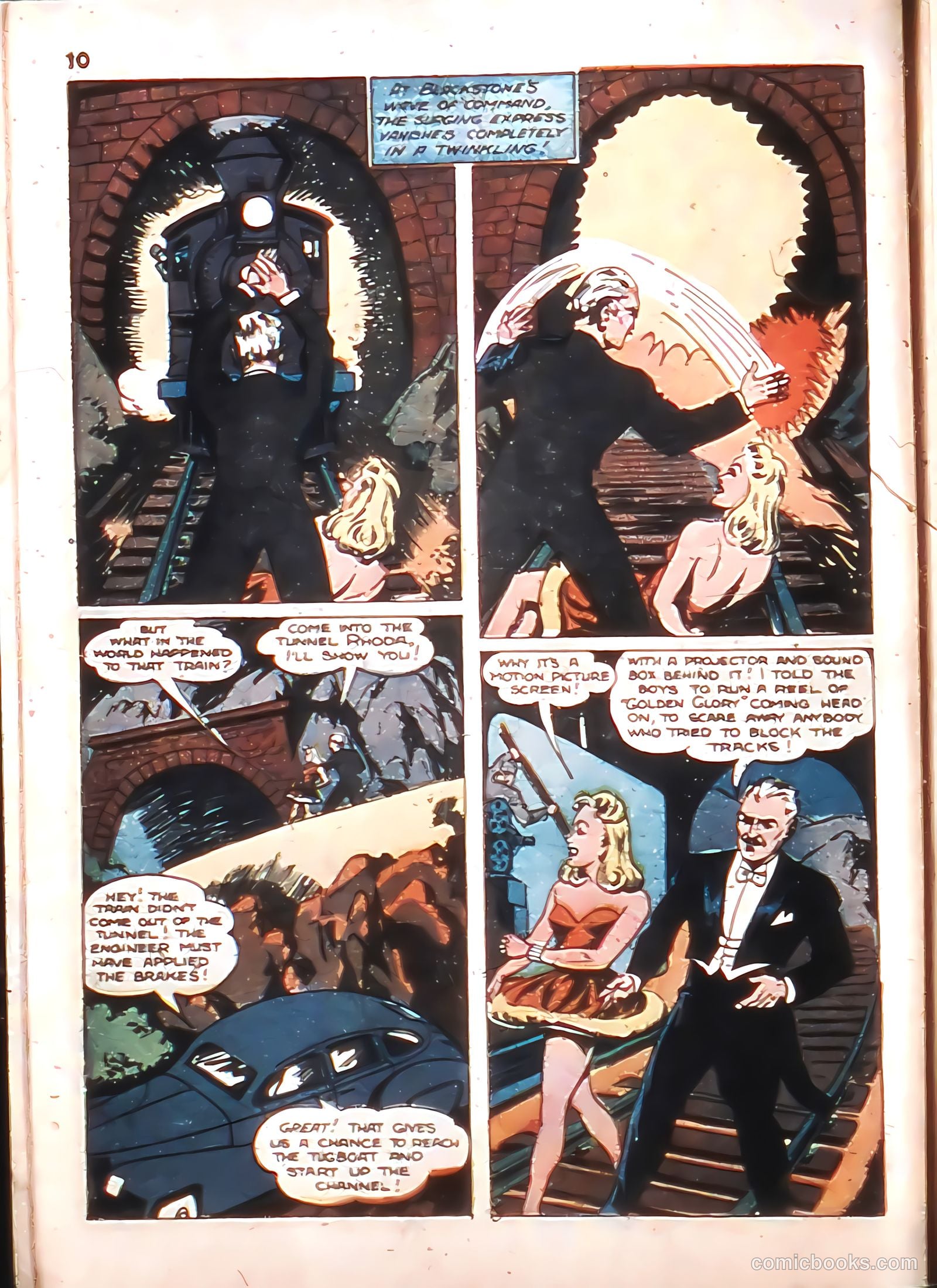 Blackstone Master Magician Comics #3 (1946) — page 12 of 52