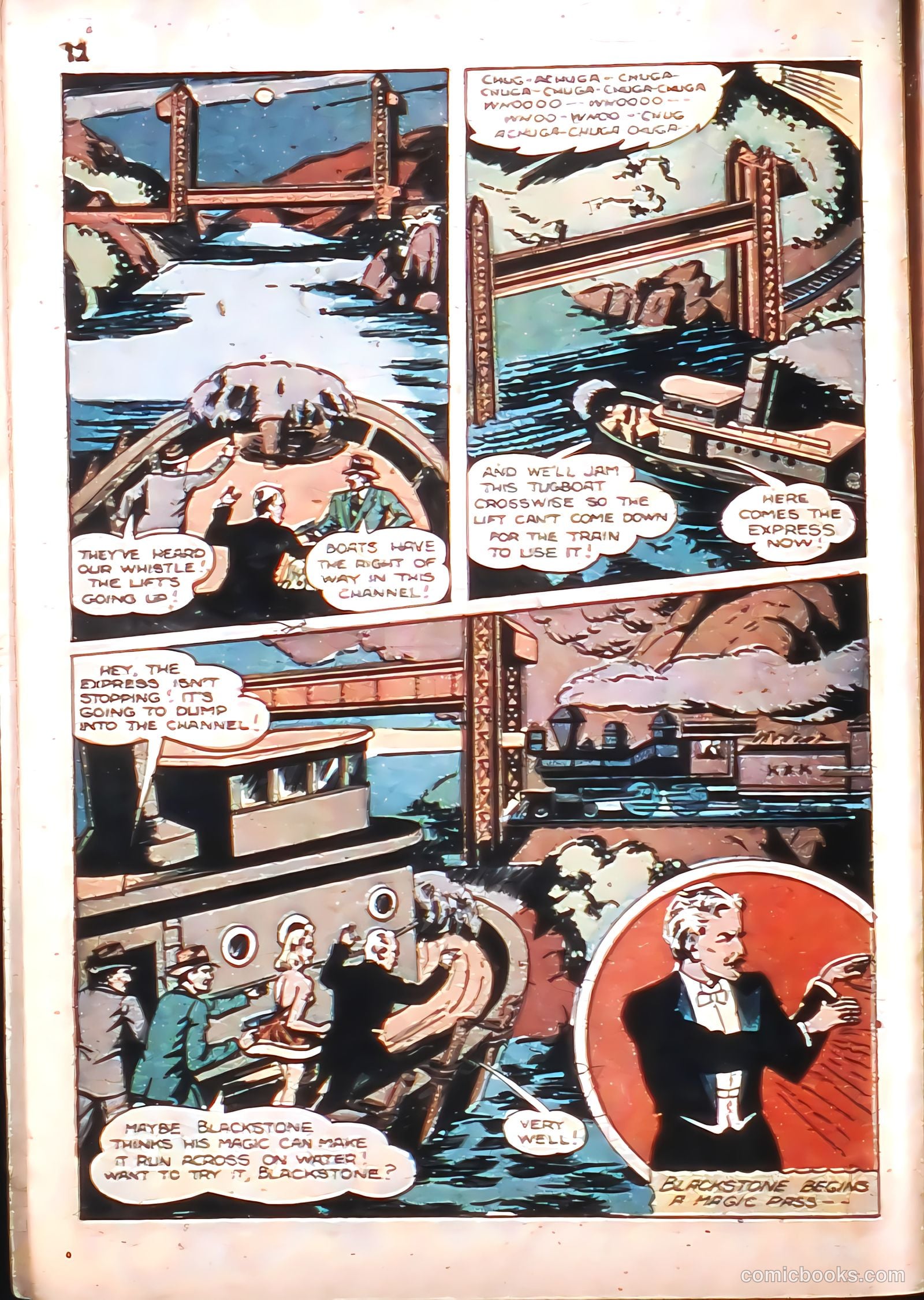 Blackstone Master Magician Comics #3 (1946) — page 14 of 52