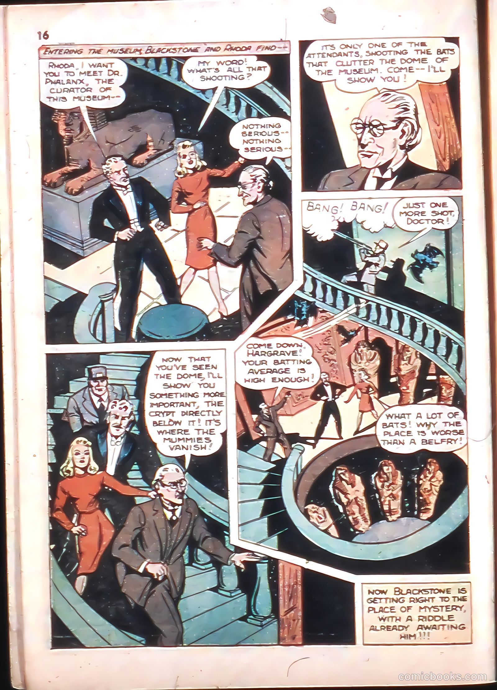 Blackstone Master Magician Comics #3 (1946) — page 18 of 52