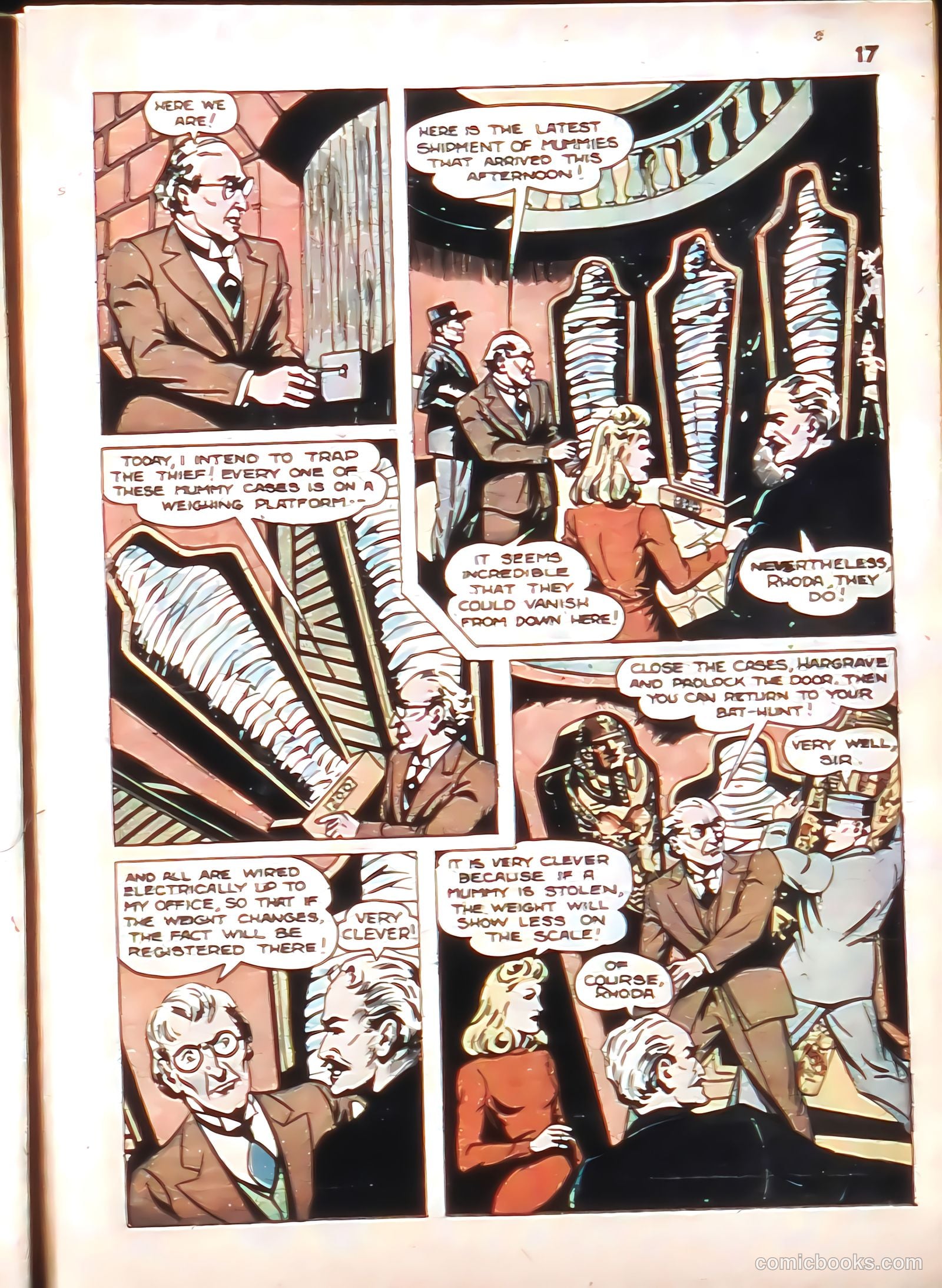 Blackstone Master Magician Comics #3 (1946) — page 19 of 52