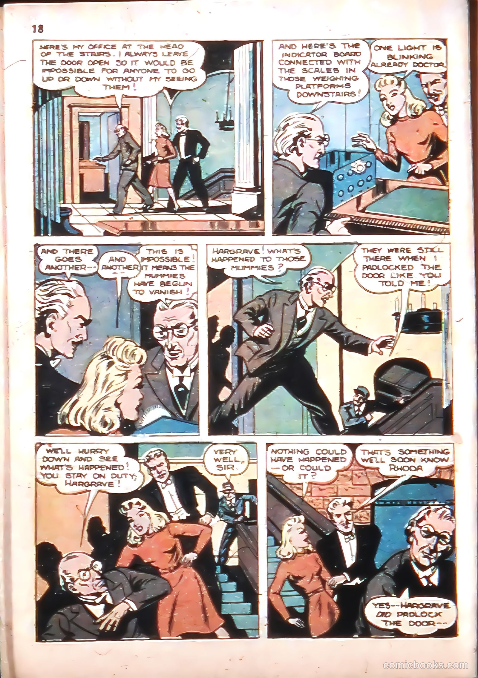 Blackstone Master Magician Comics #3 (1946) — page 20 of 52