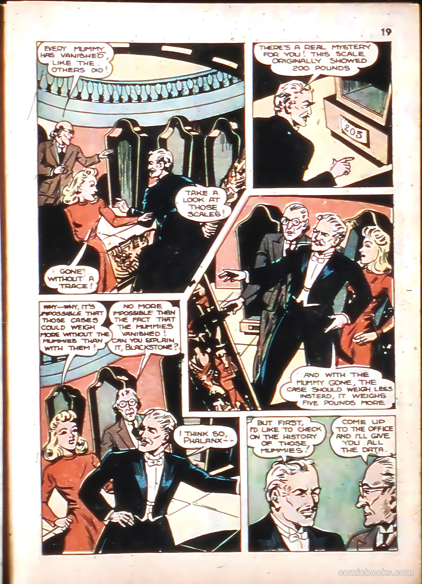 Blackstone Master Magician Comics #3 (1946) — page 21 of 52