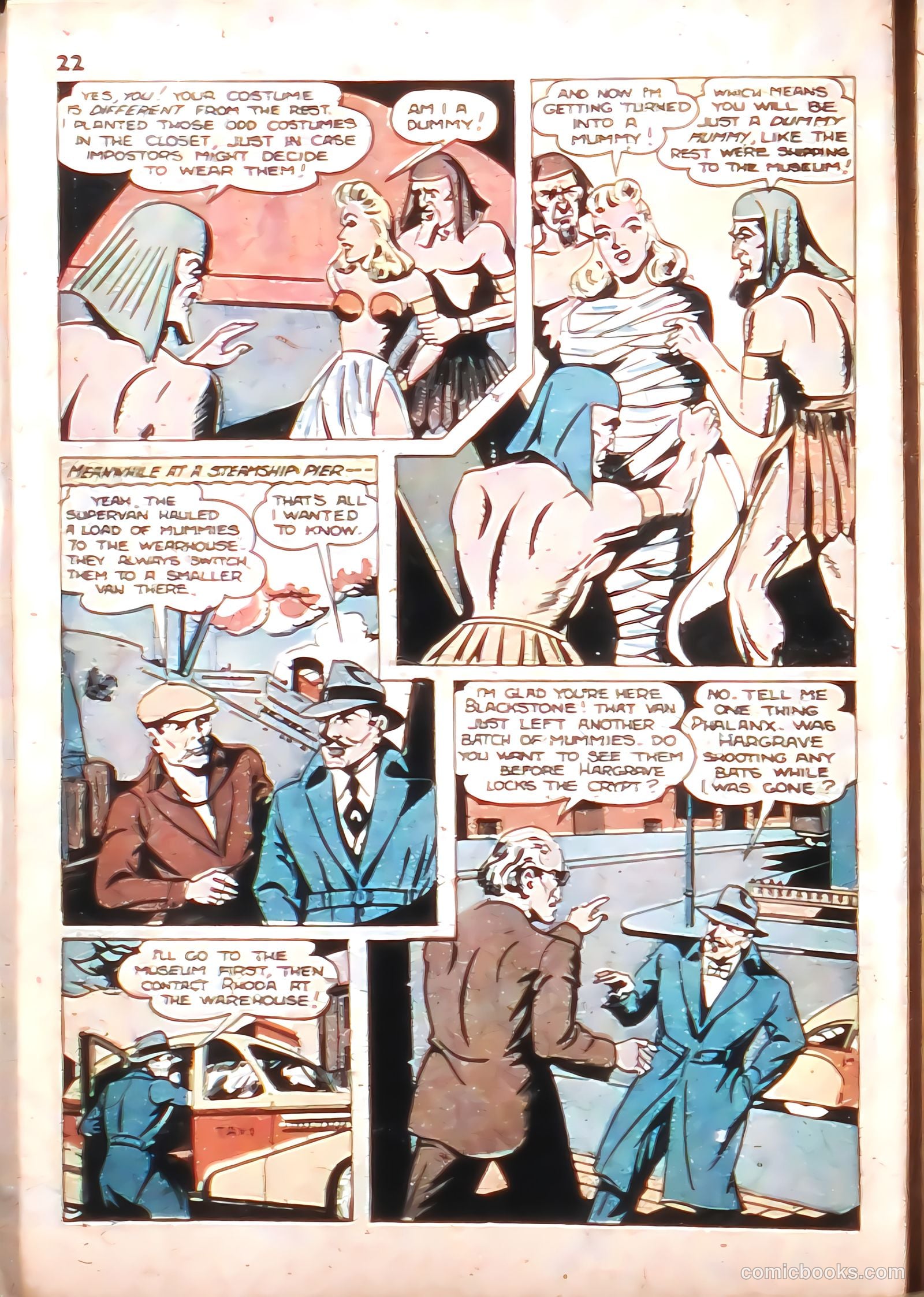 Blackstone Master Magician Comics #3 (1946) — page 24 of 52
