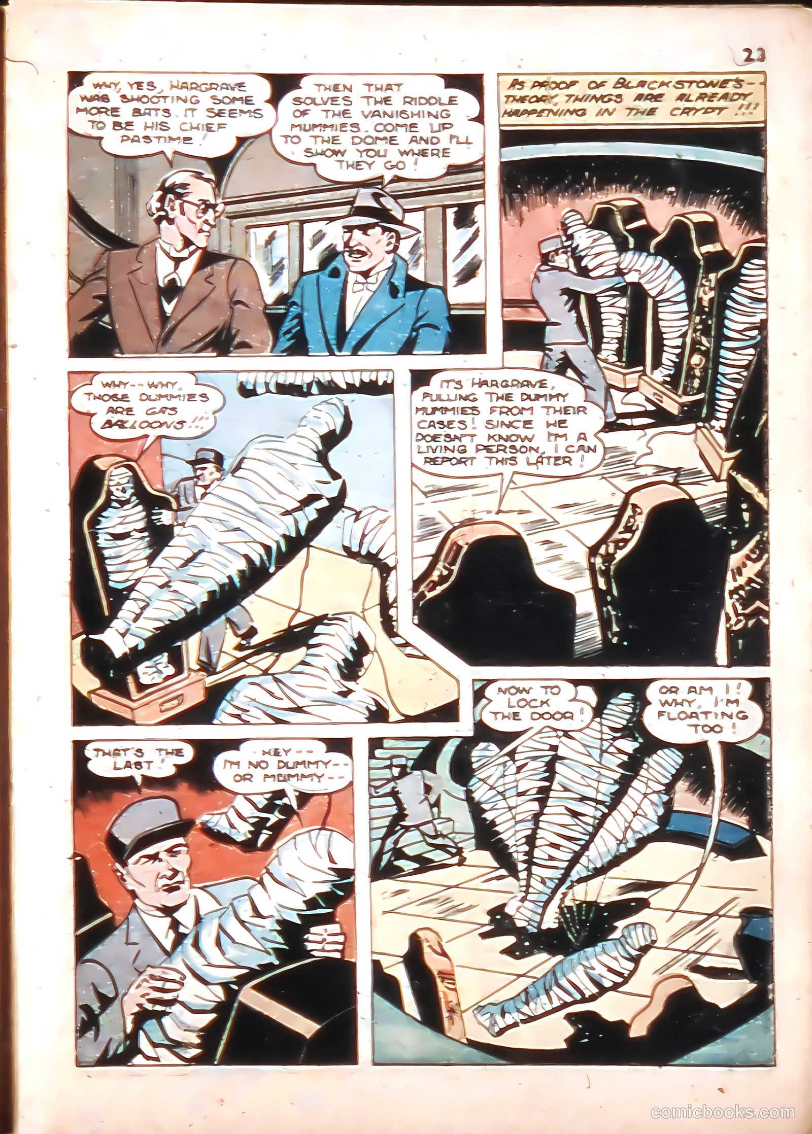 Blackstone Master Magician Comics #3 (1946) — page 25 of 52