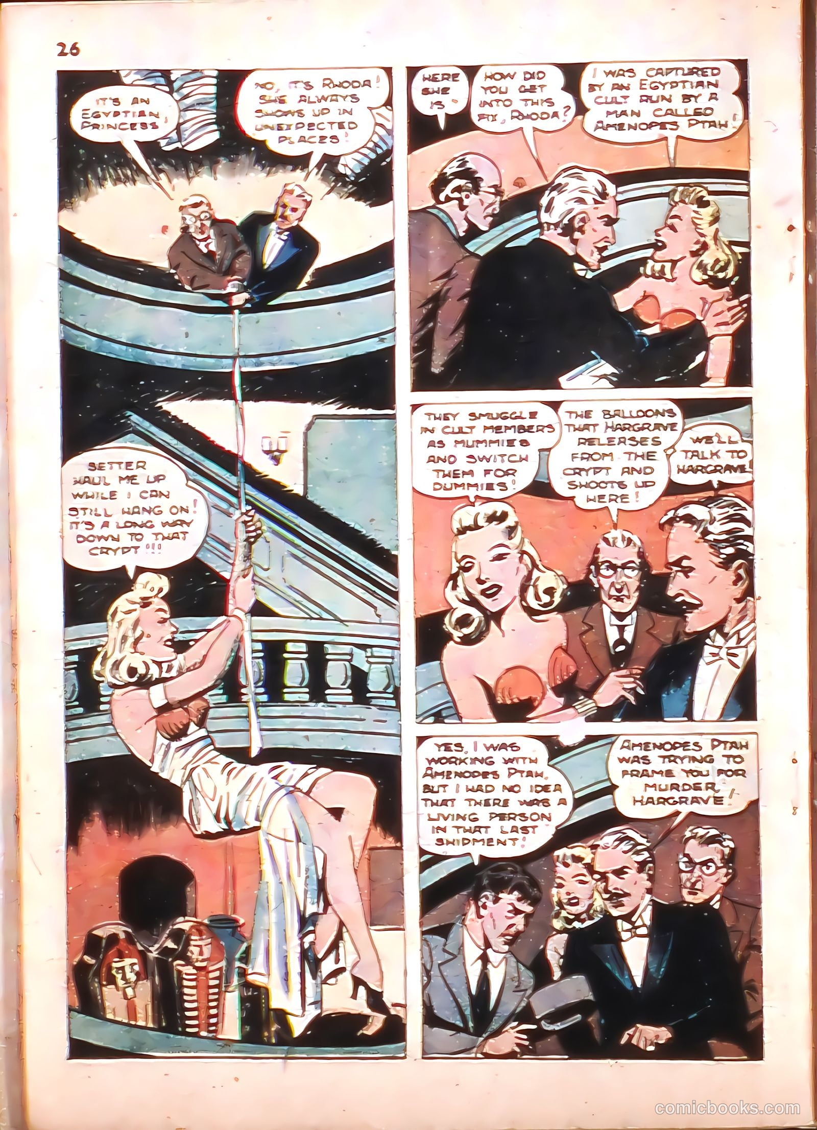Blackstone Master Magician Comics #3 (1946) — page 28 of 52