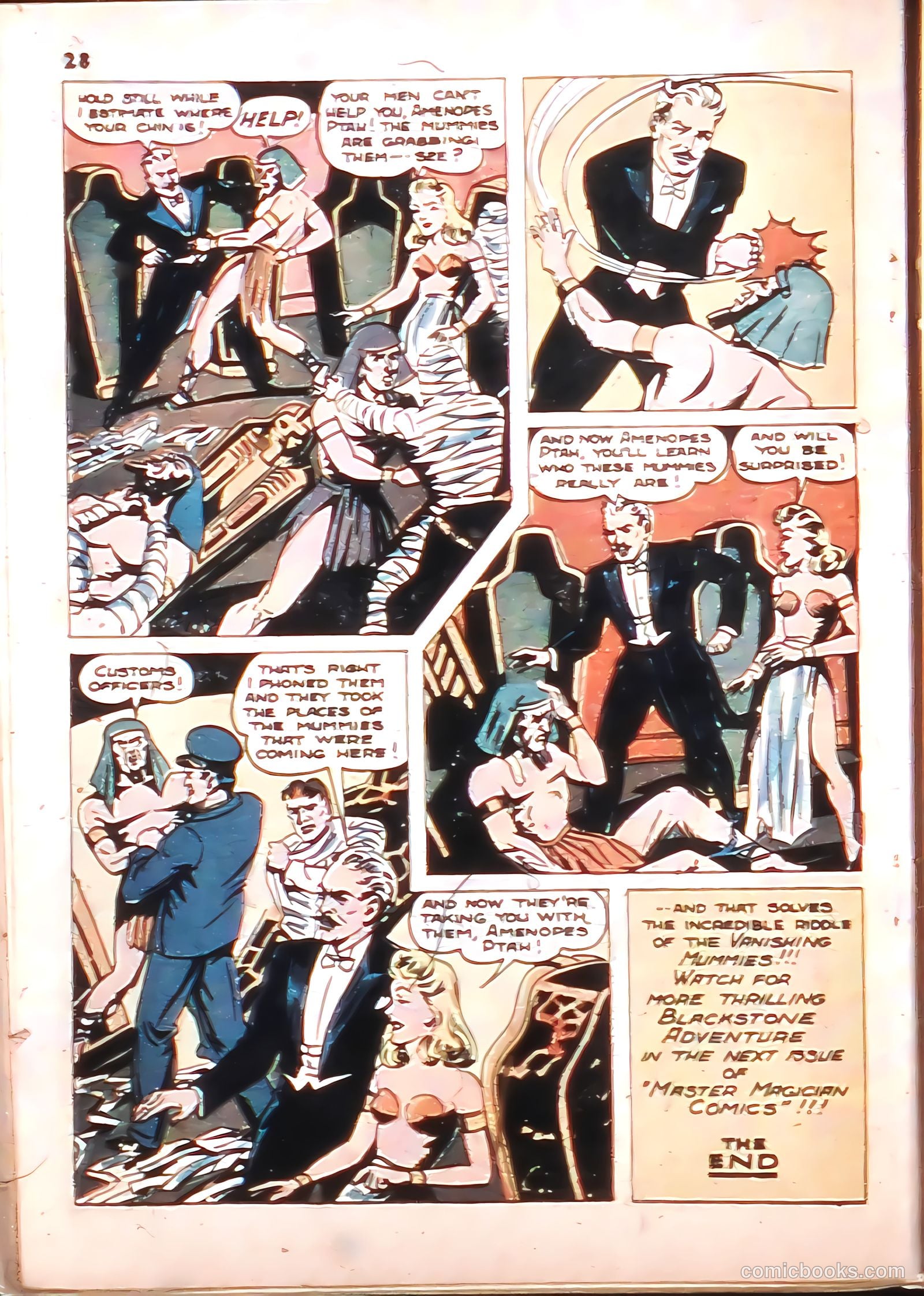 Blackstone Master Magician Comics #3 (1946) — page 30 of 52