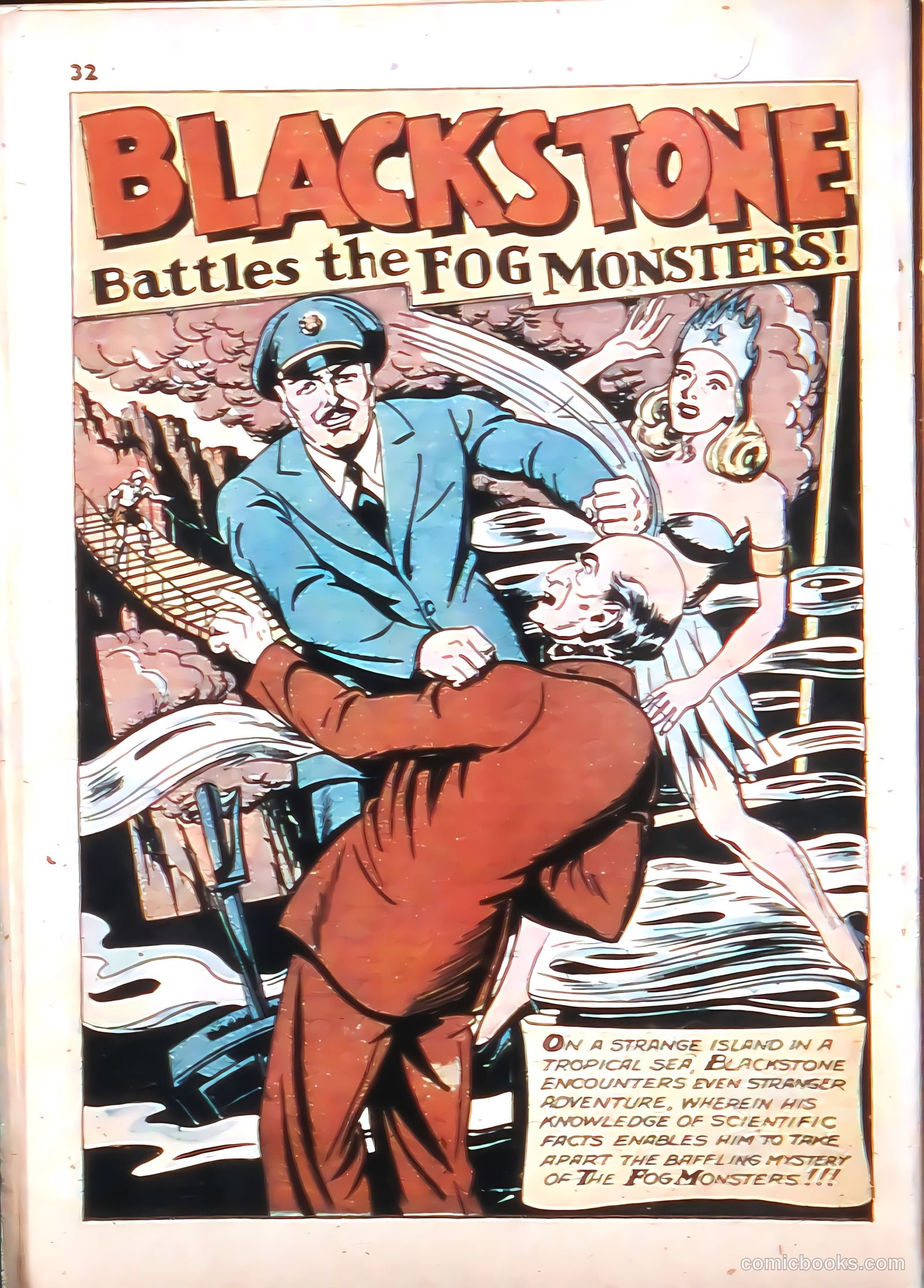 Blackstone Master Magician Comics #3 (1946) — page 34 of 52