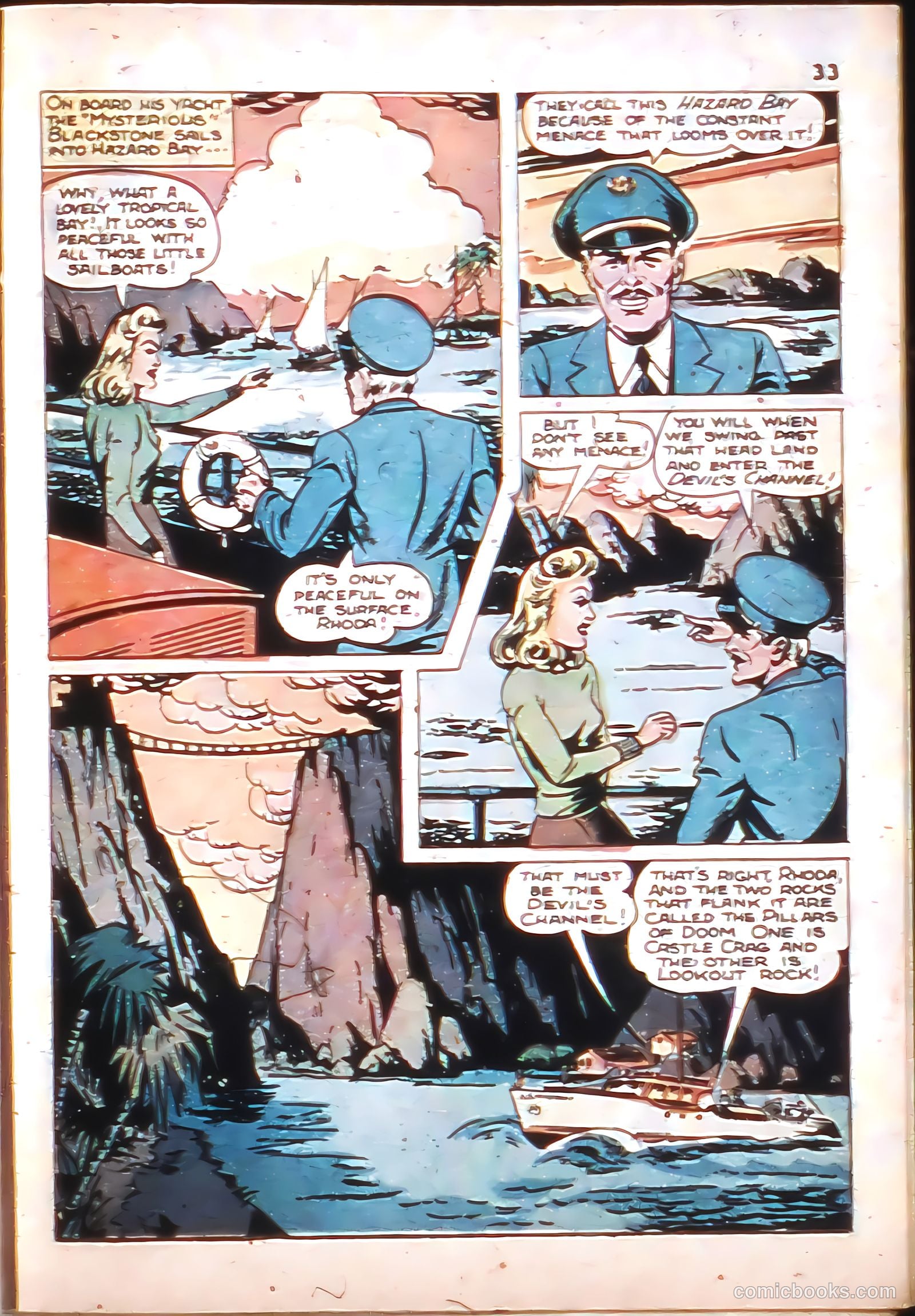 Blackstone Master Magician Comics #3 (1946) — page 35 of 52