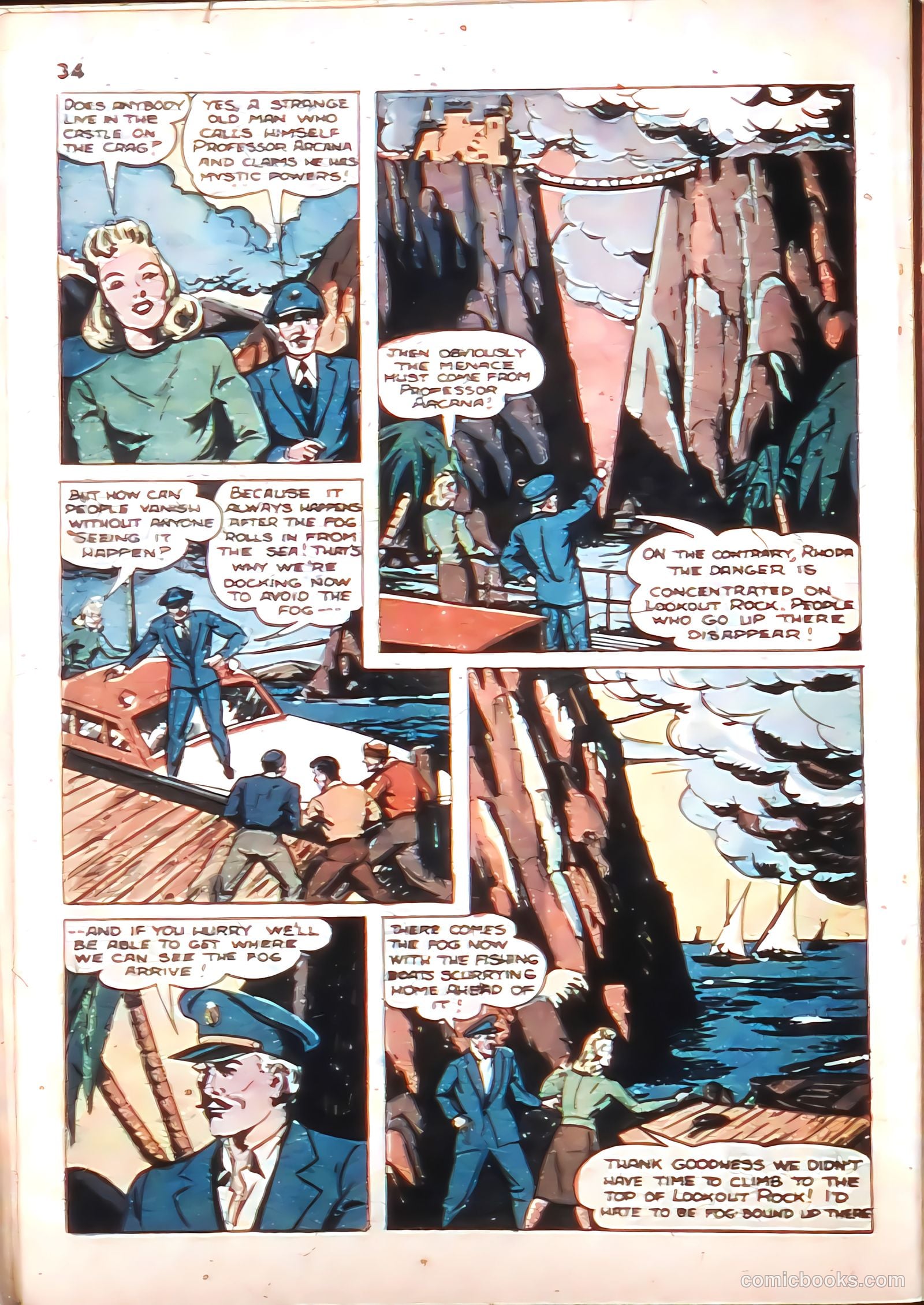 Blackstone Master Magician Comics #3 (1946) — page 36 of 52