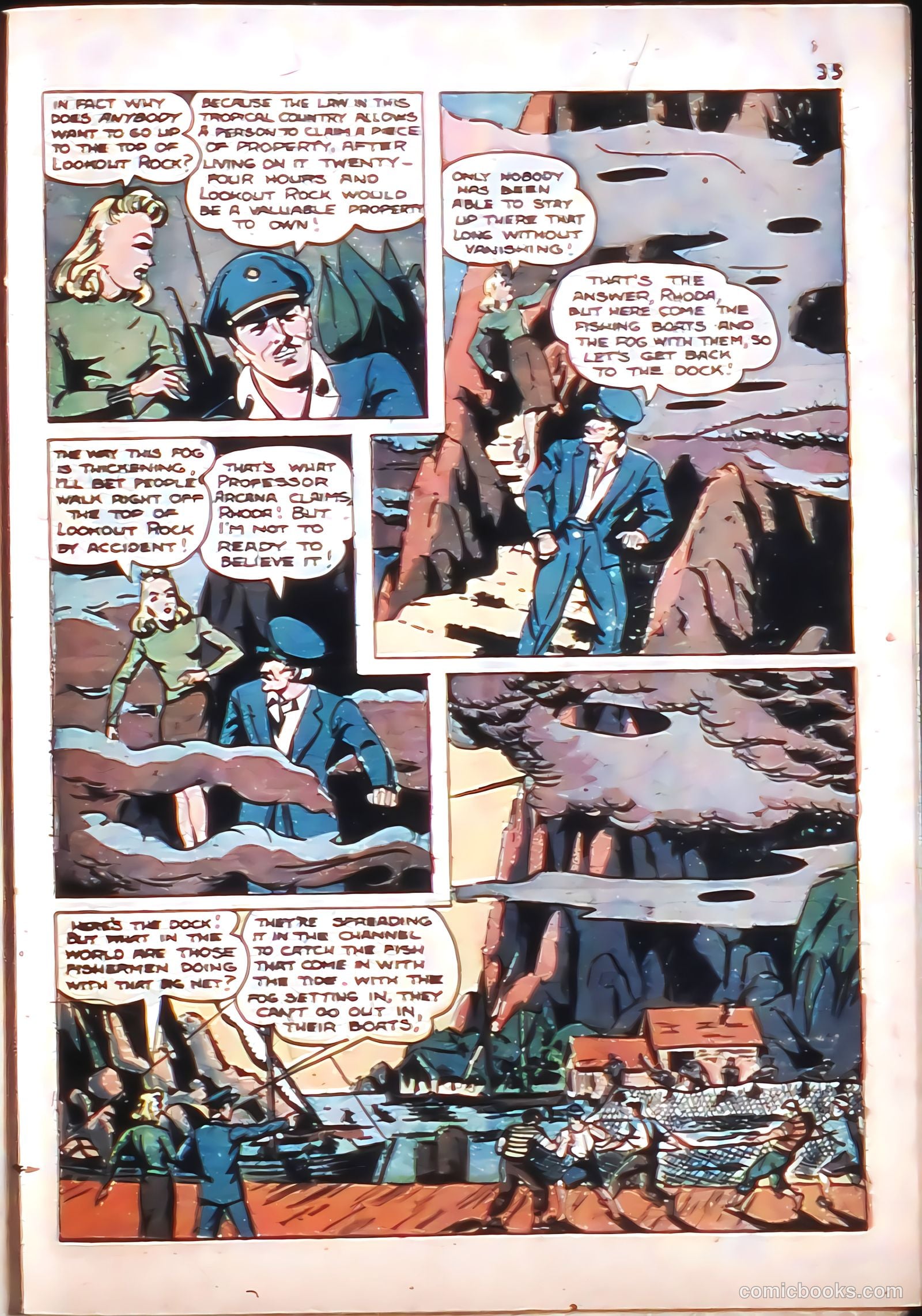 Blackstone Master Magician Comics #3 (1946) — page 37 of 52