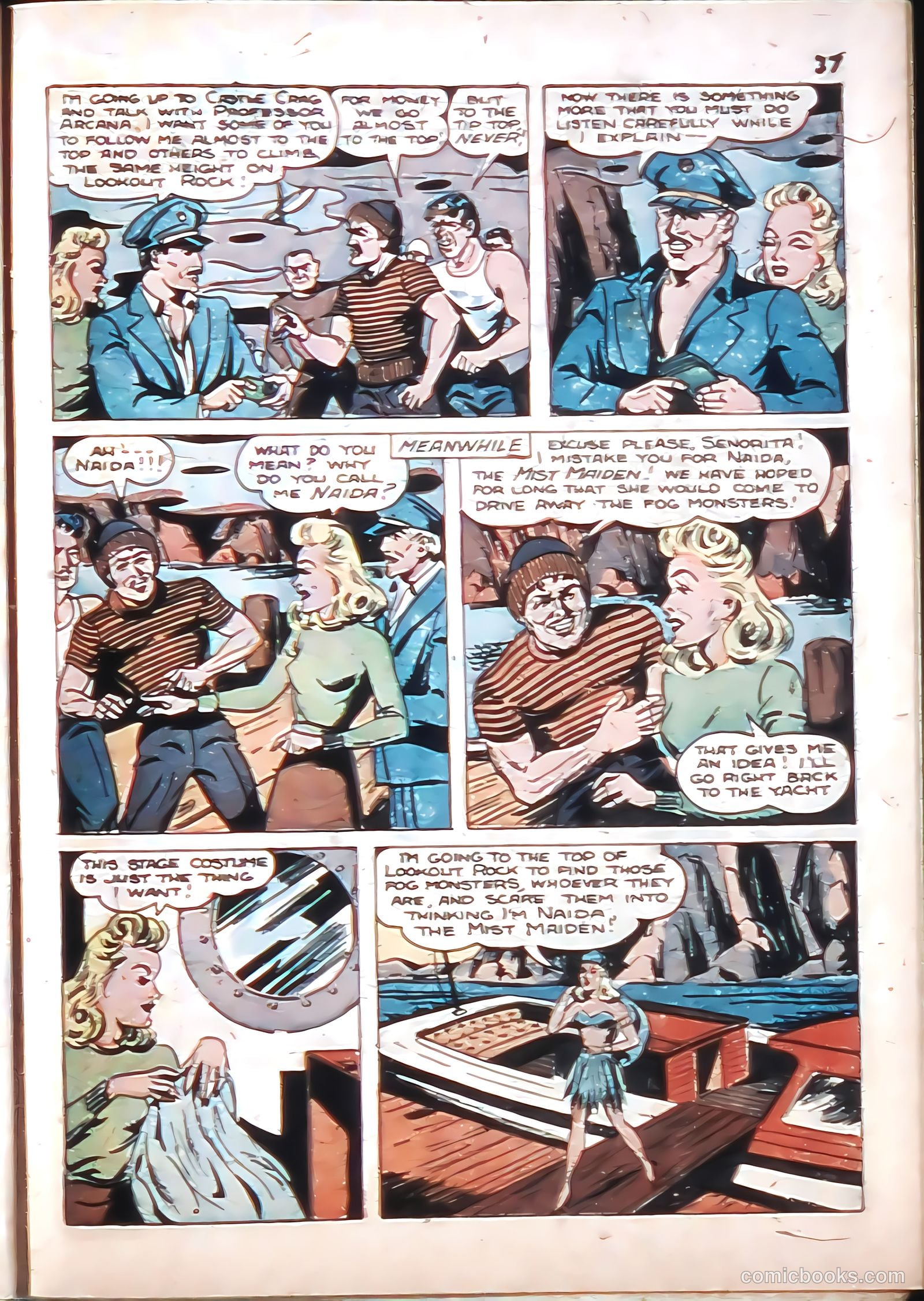 Blackstone Master Magician Comics #3 (1946) — page 39 of 52