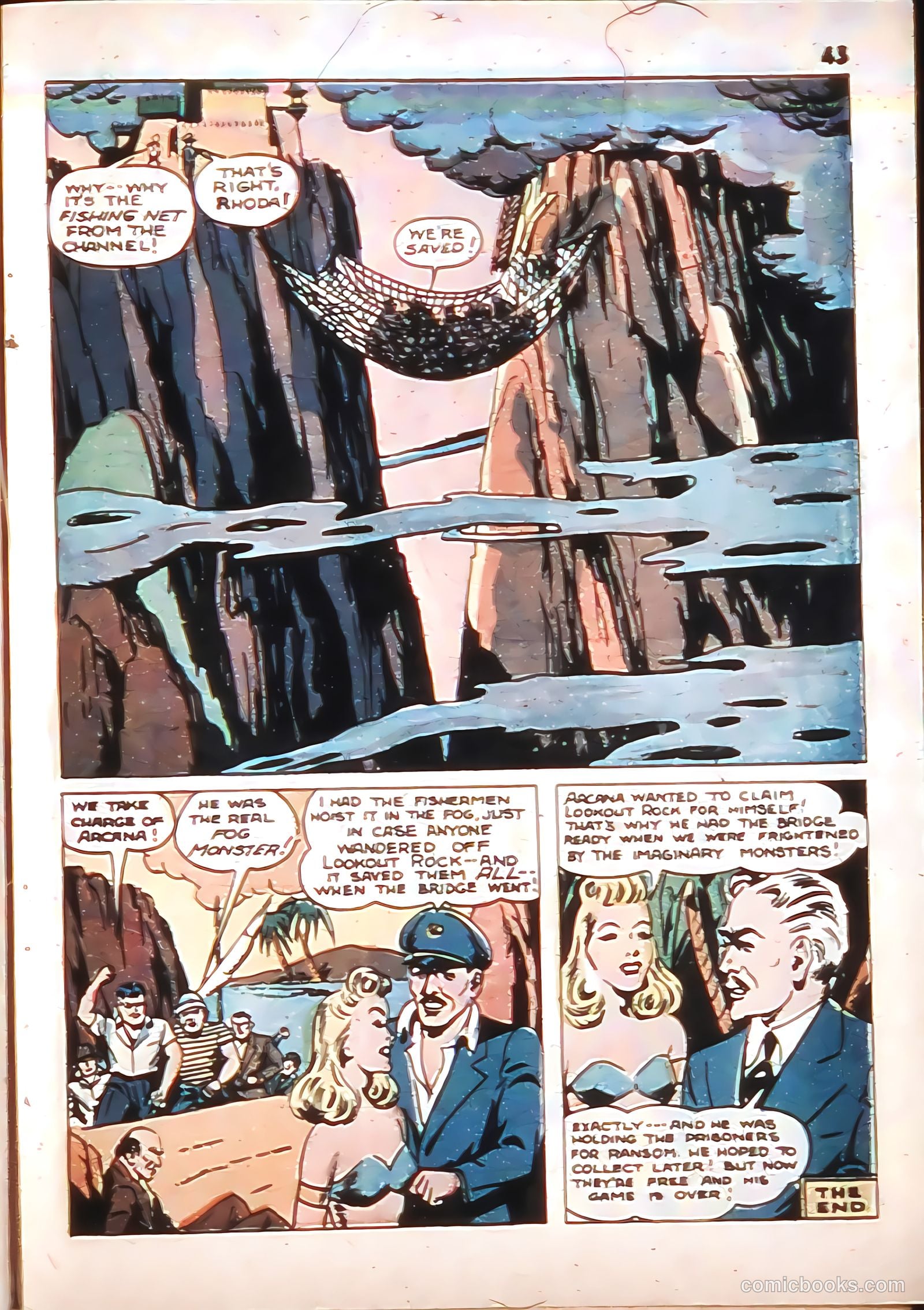 Blackstone Master Magician Comics #3 (1946) — page 47 of 52