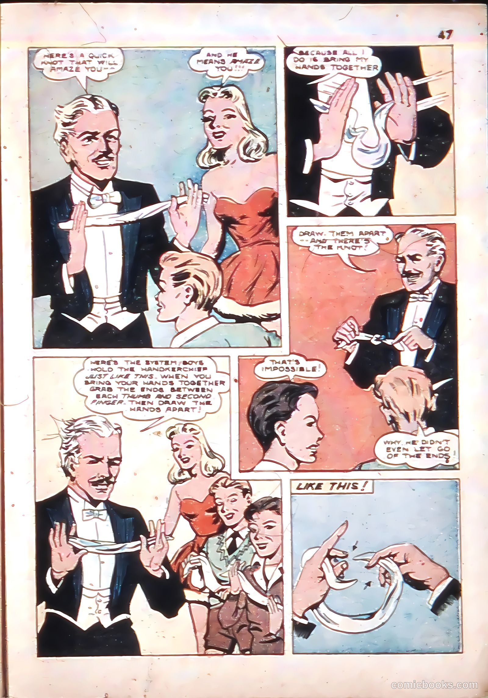 Blackstone Master Magician Comics #3 (1946) — page 49 of 52
