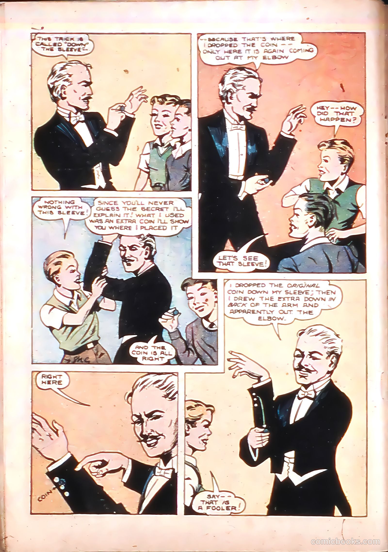 Blackstone Master Magician Comics #3 (1946) — page 50 of 52