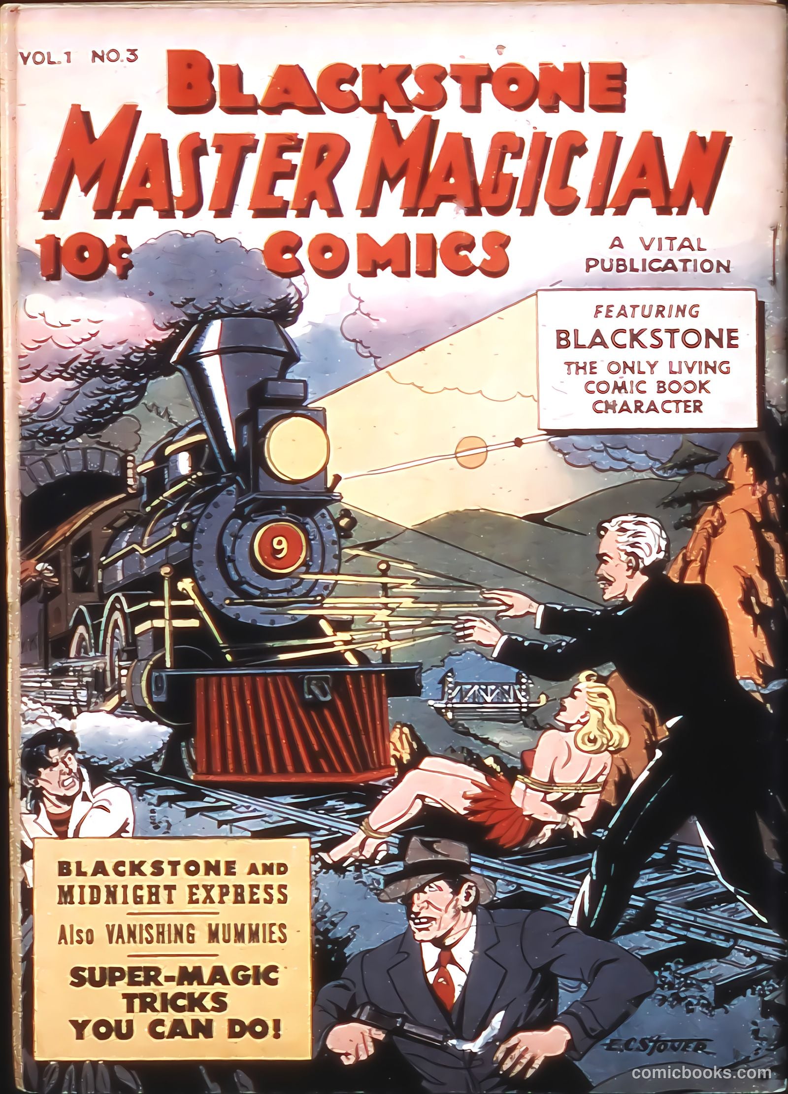 Blackstone Master Magician Comics #3 (1946) — page 52 of 52
