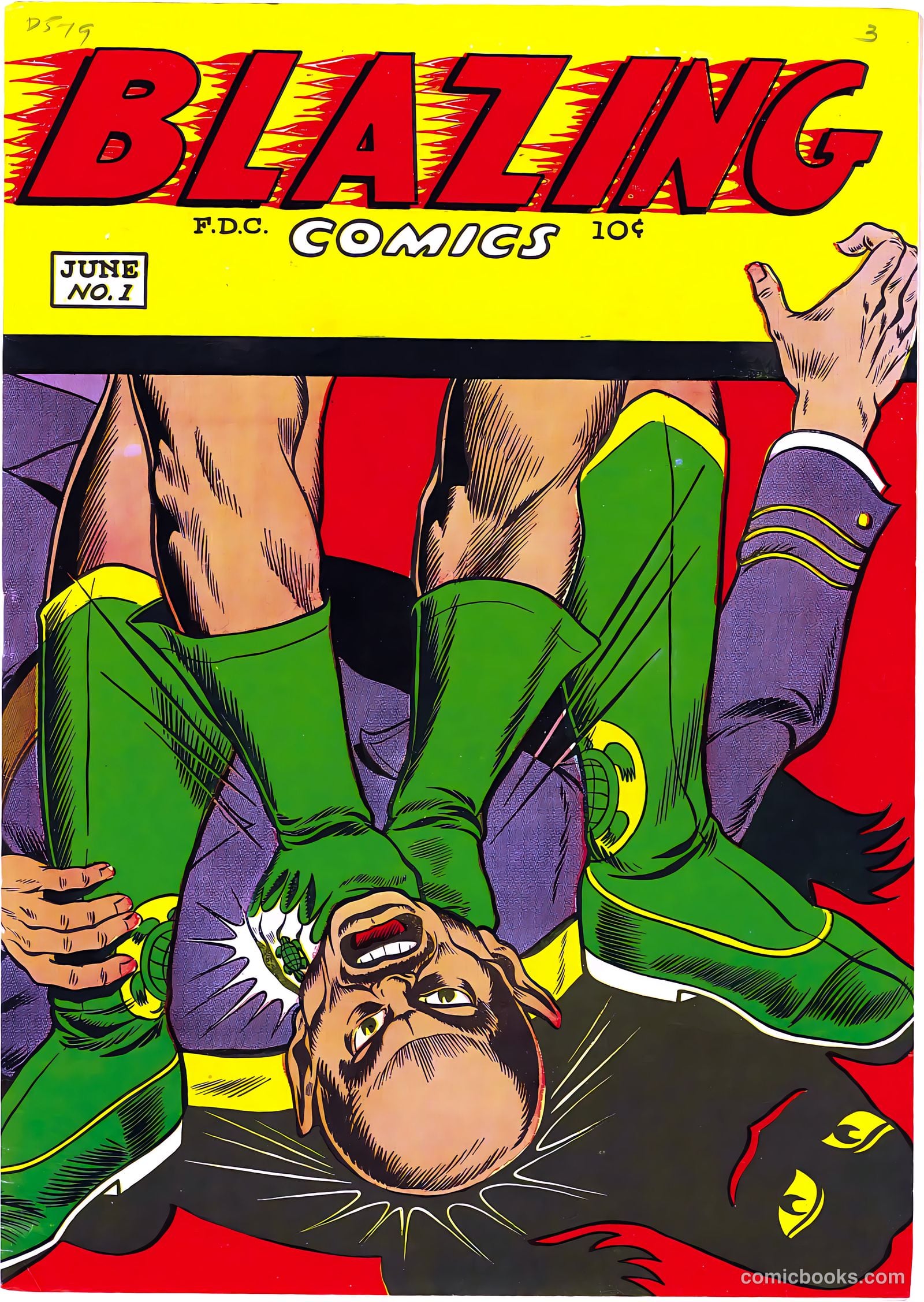 Blazing Comics #1
