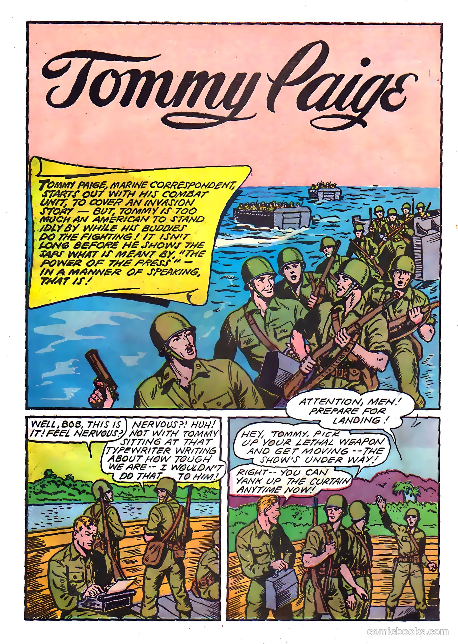 Blazing Comics #1 (1944) — page 13 of 53