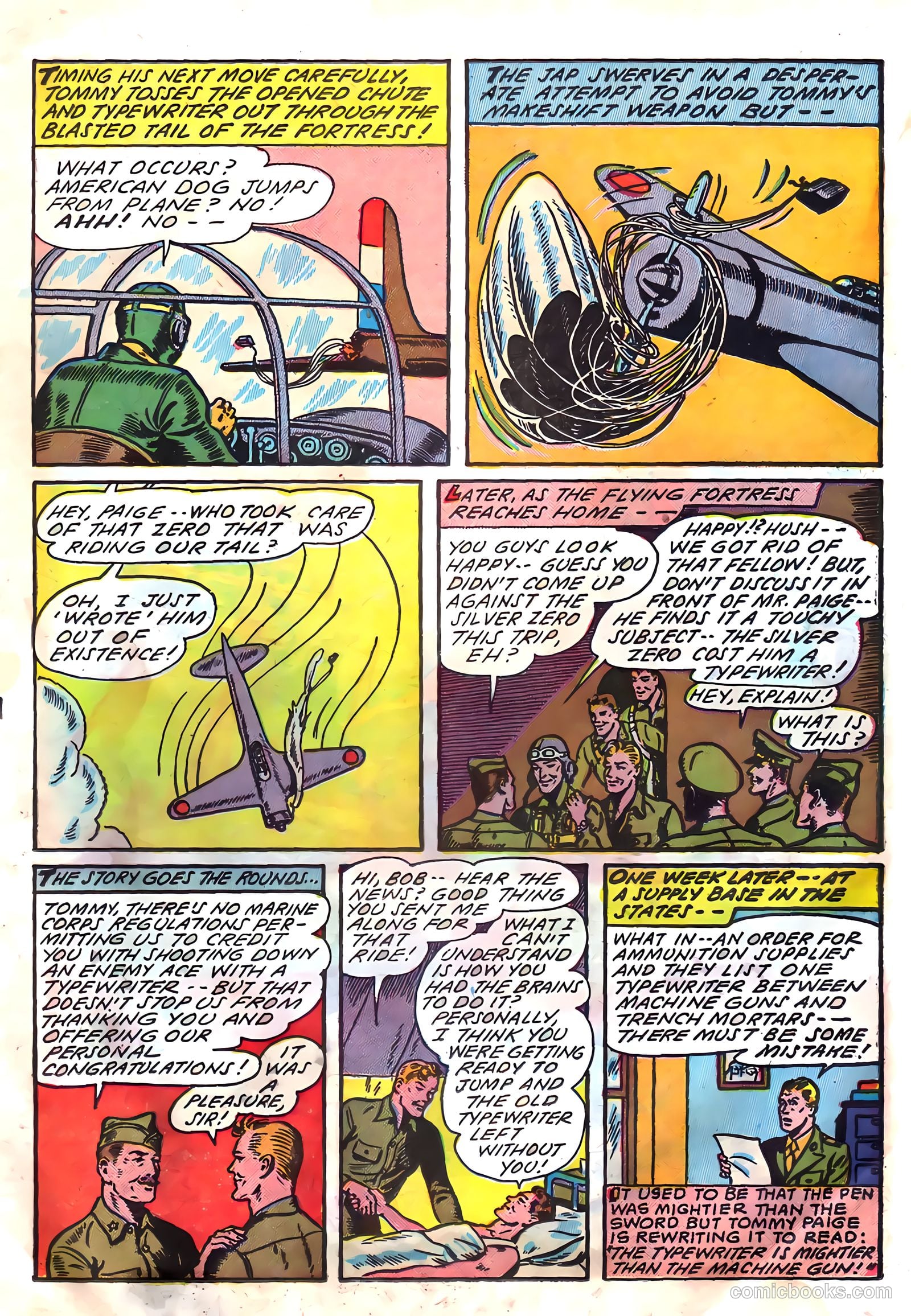 Blazing Comics #1 (1944) — page 18 of 53