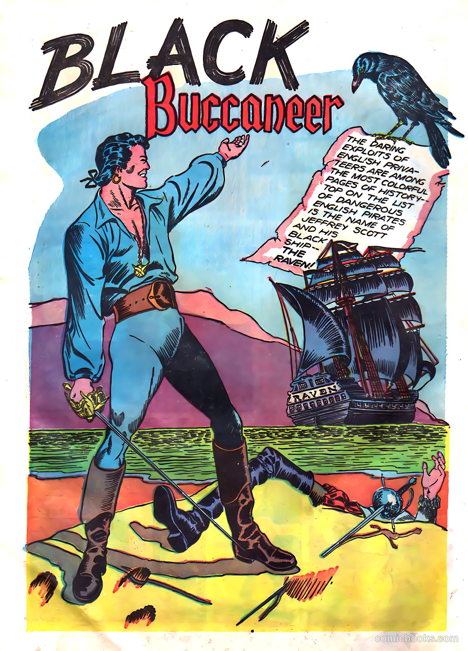 Blazing Comics #1 (1944) — page 19 of 53