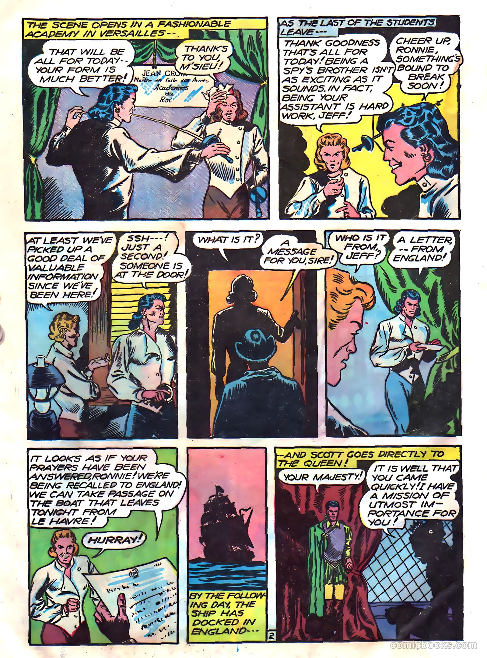 Blazing Comics #1 (1944) — page 20 of 53
