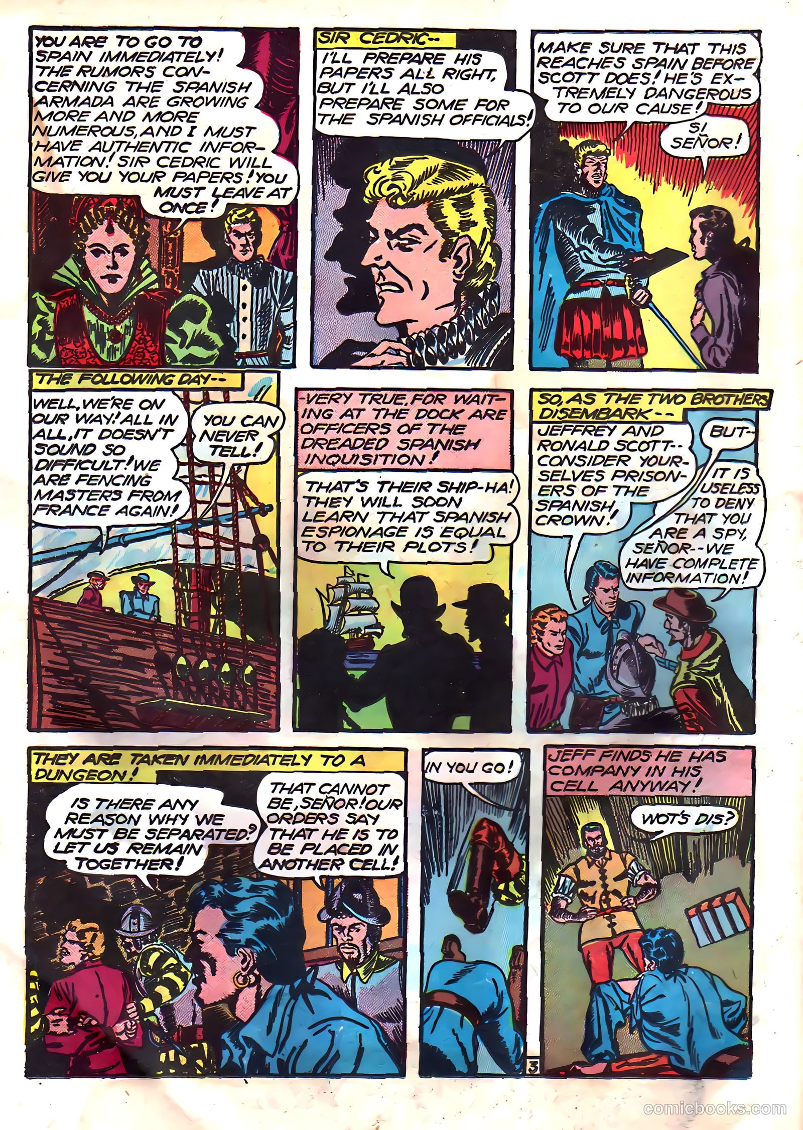 Blazing Comics #1 (1944) — page 21 of 53