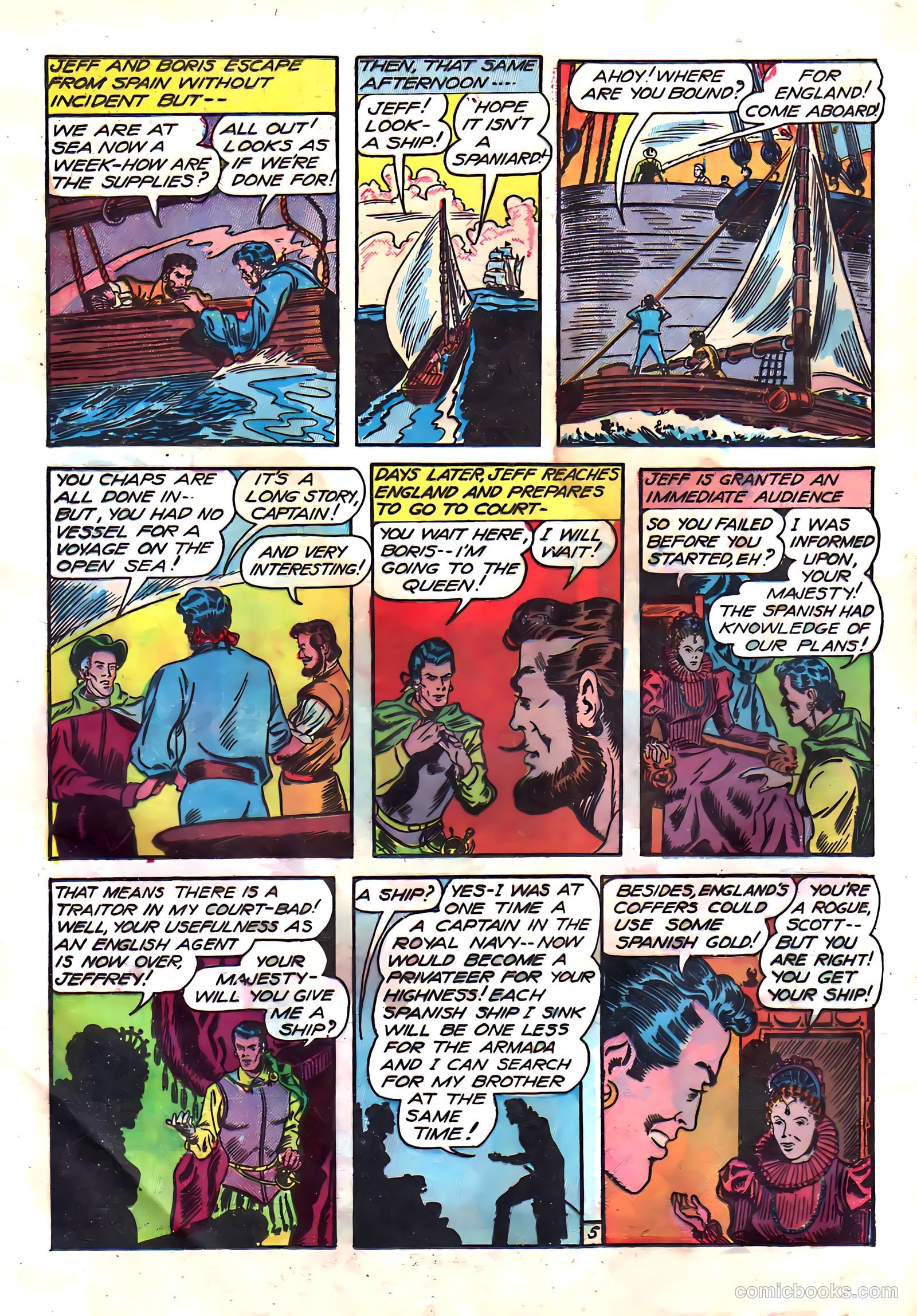 Blazing Comics #1 (1944) — page 23 of 53