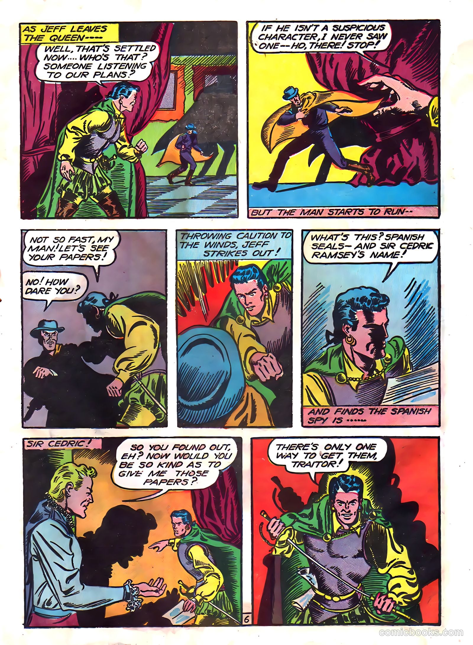 Blazing Comics #1 (1944) — page 24 of 53