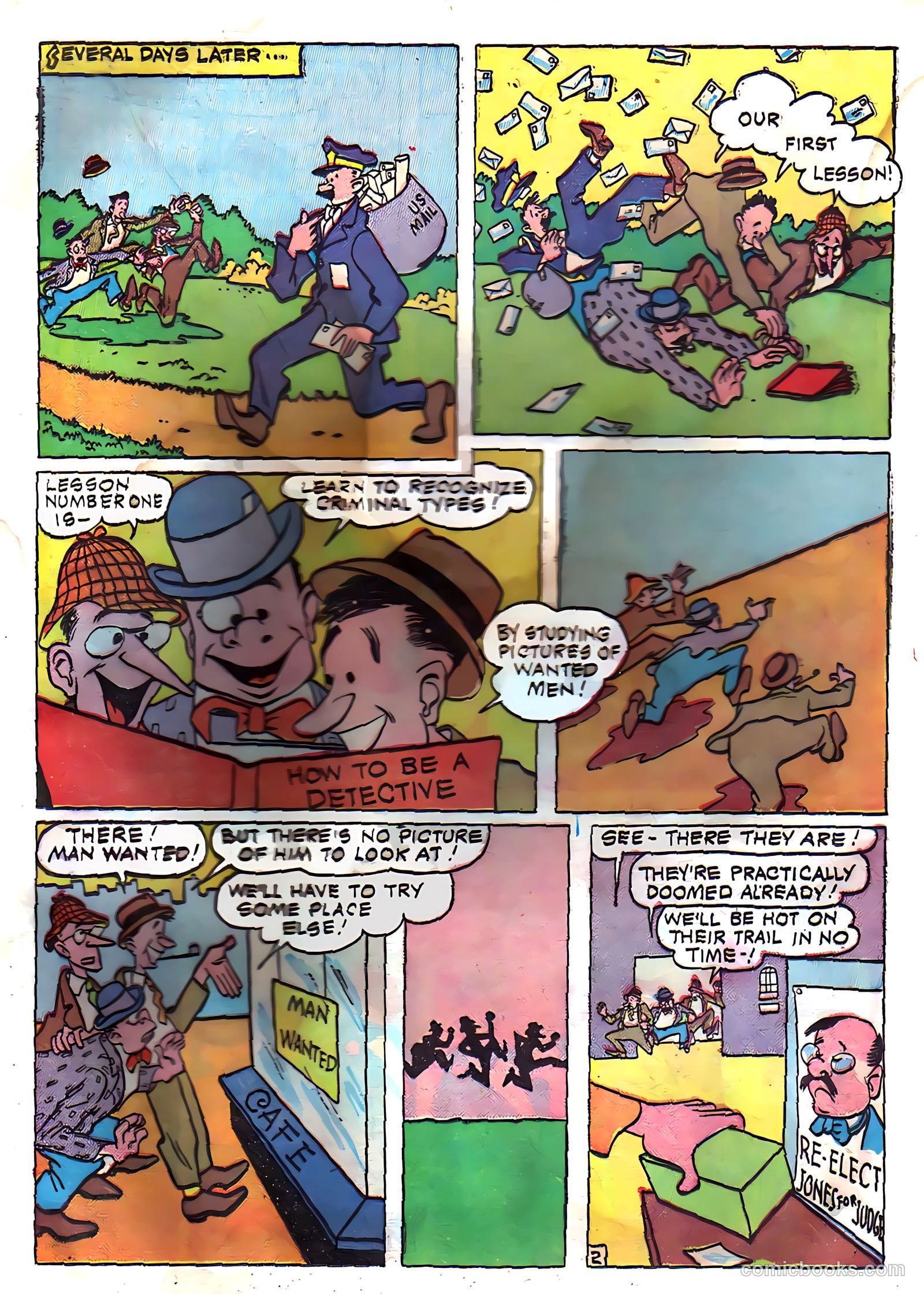 Blazing Comics #1 (1944) — page 30 of 53