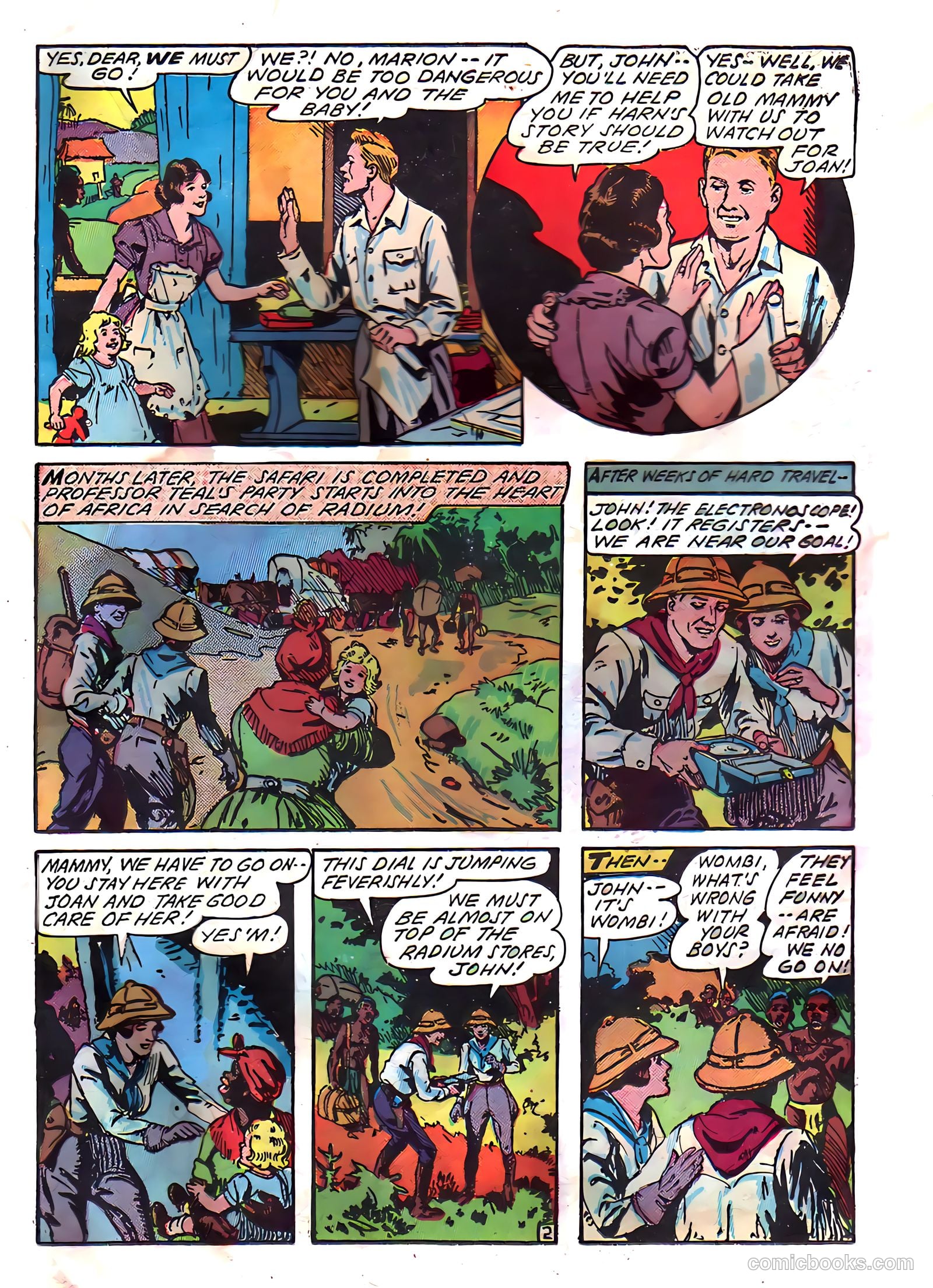 Blazing Comics #1 (1944) — page 34 of 53