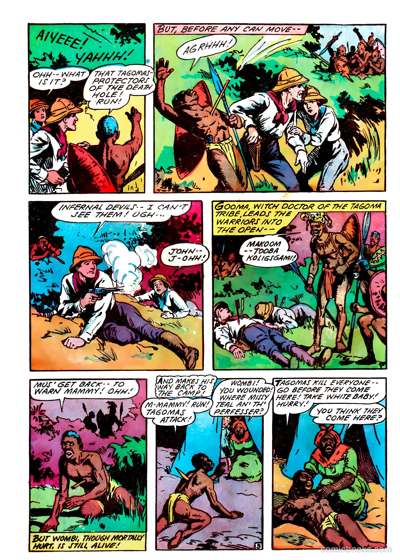 Blazing Comics #1 (1944) — page 35 of 53