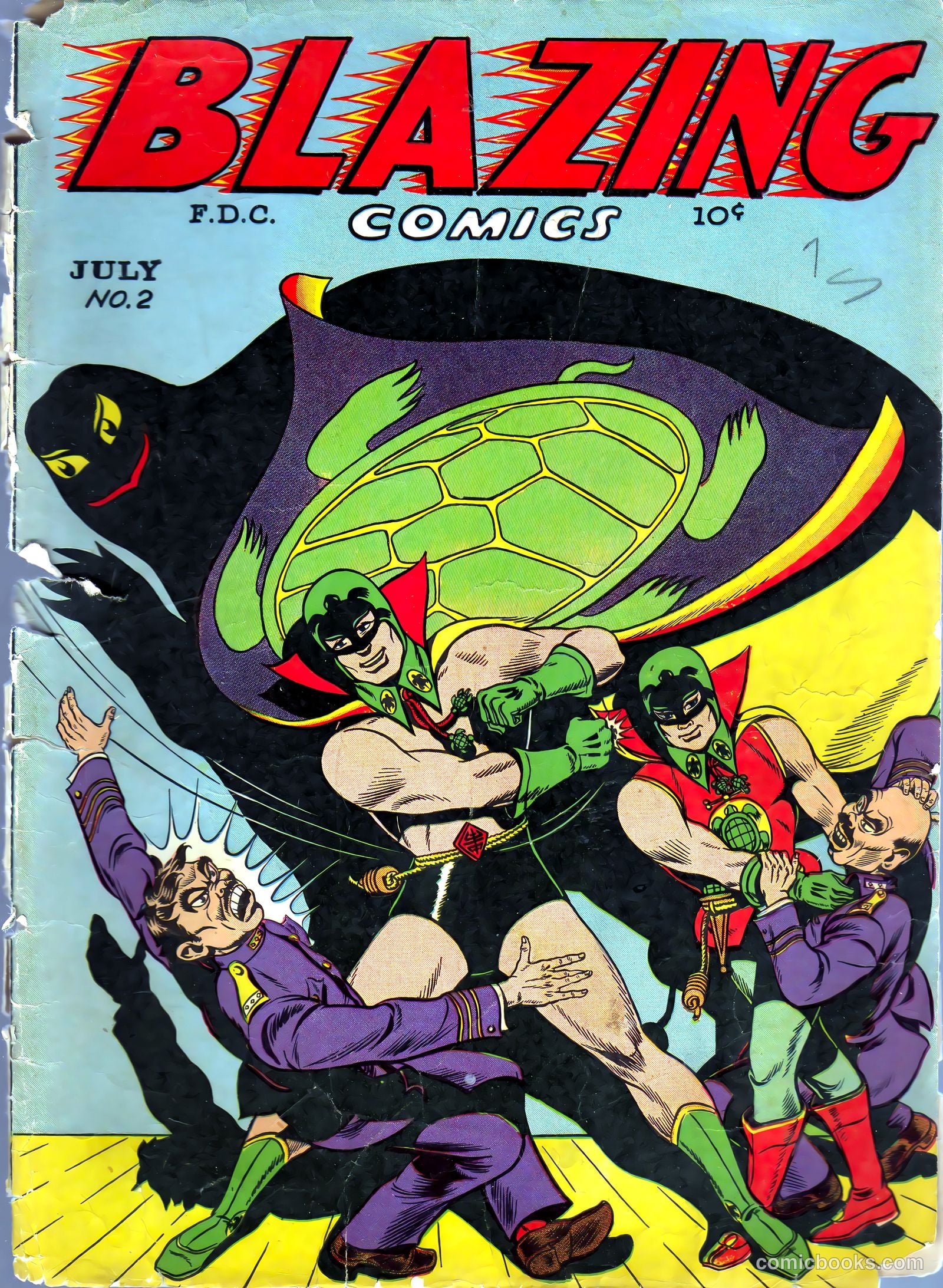Blazing Comics #2