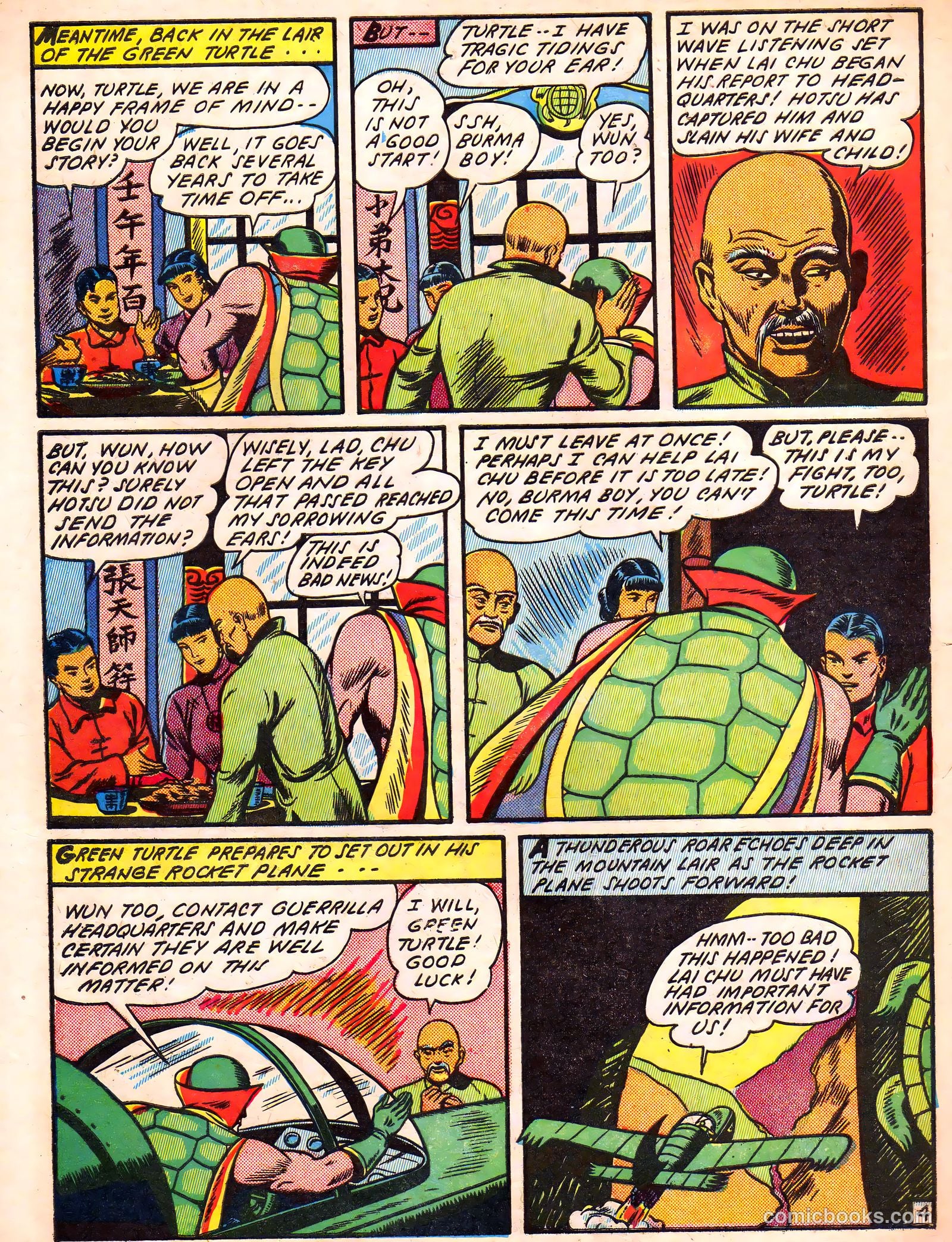 Blazing Comics #2 (1944) — page 6 of 52