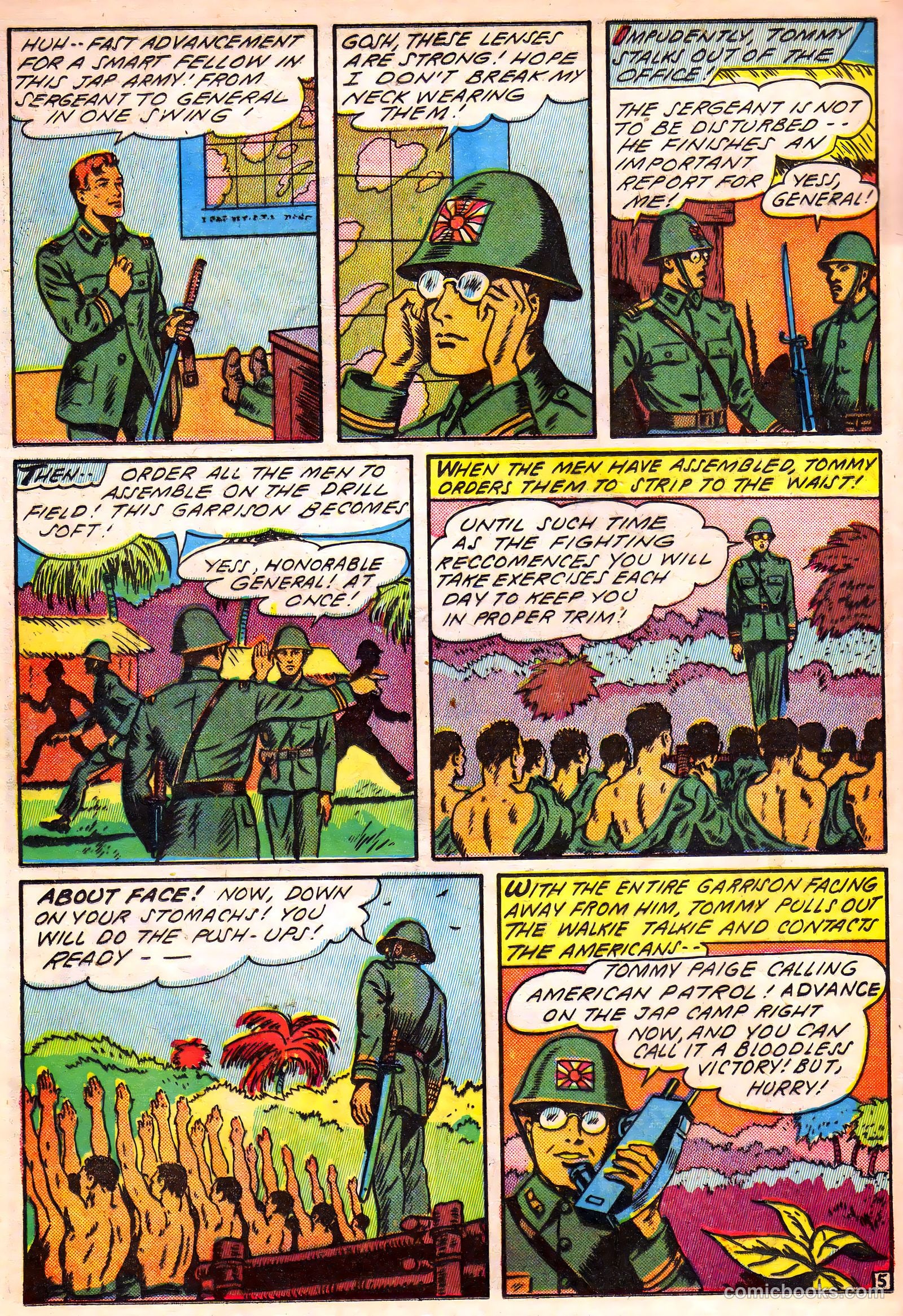 Blazing Comics #2 (1944) — page 16 of 52