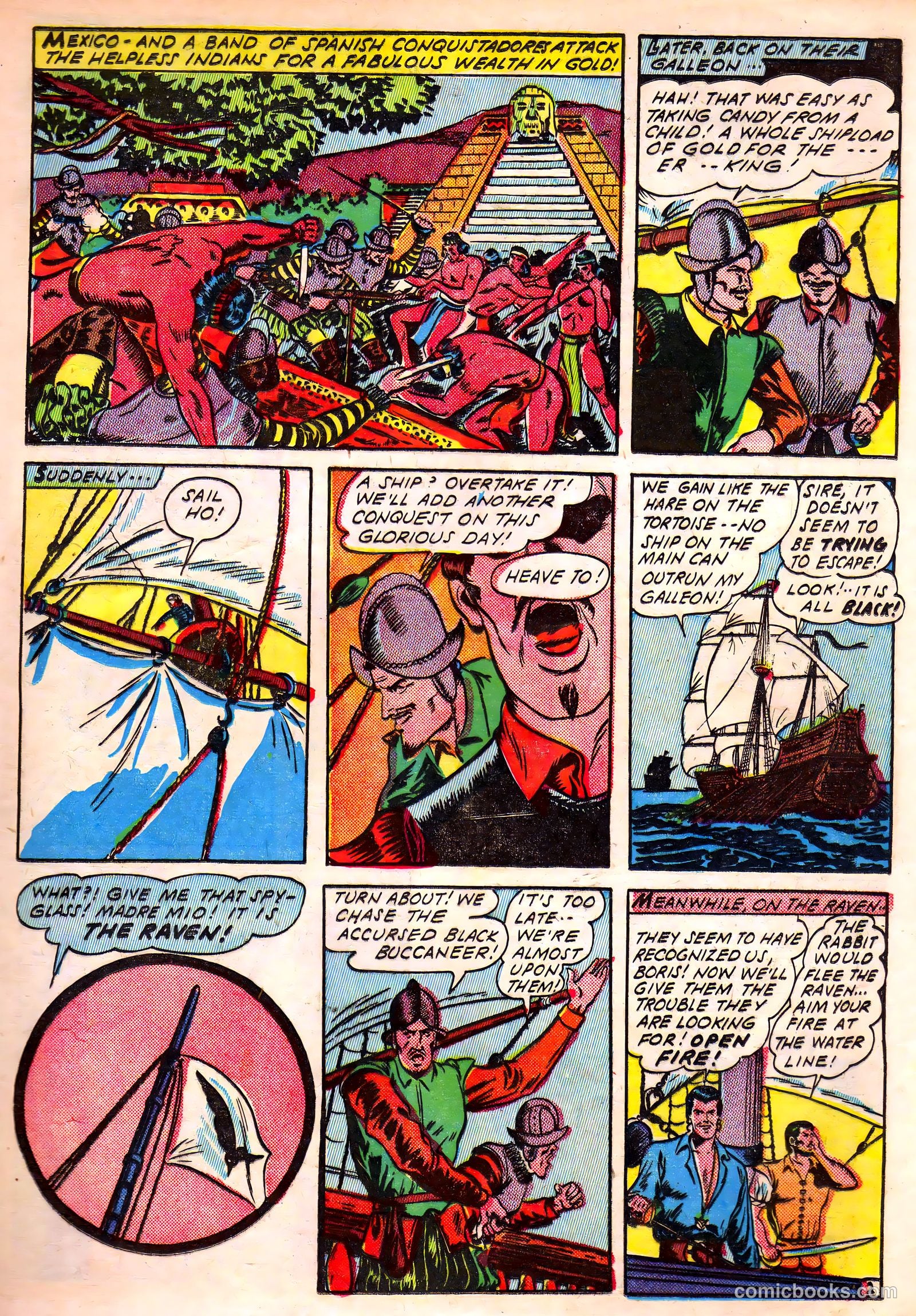 Blazing Comics #2 (1944) — page 19 of 52
