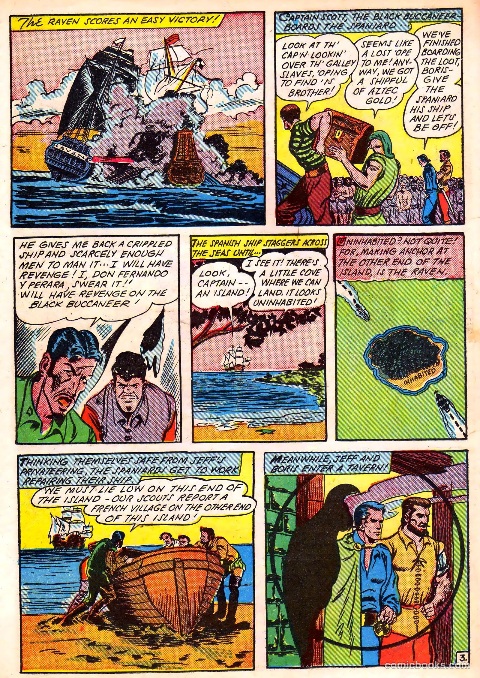 Blazing Comics #2 (1944) — page 20 of 52