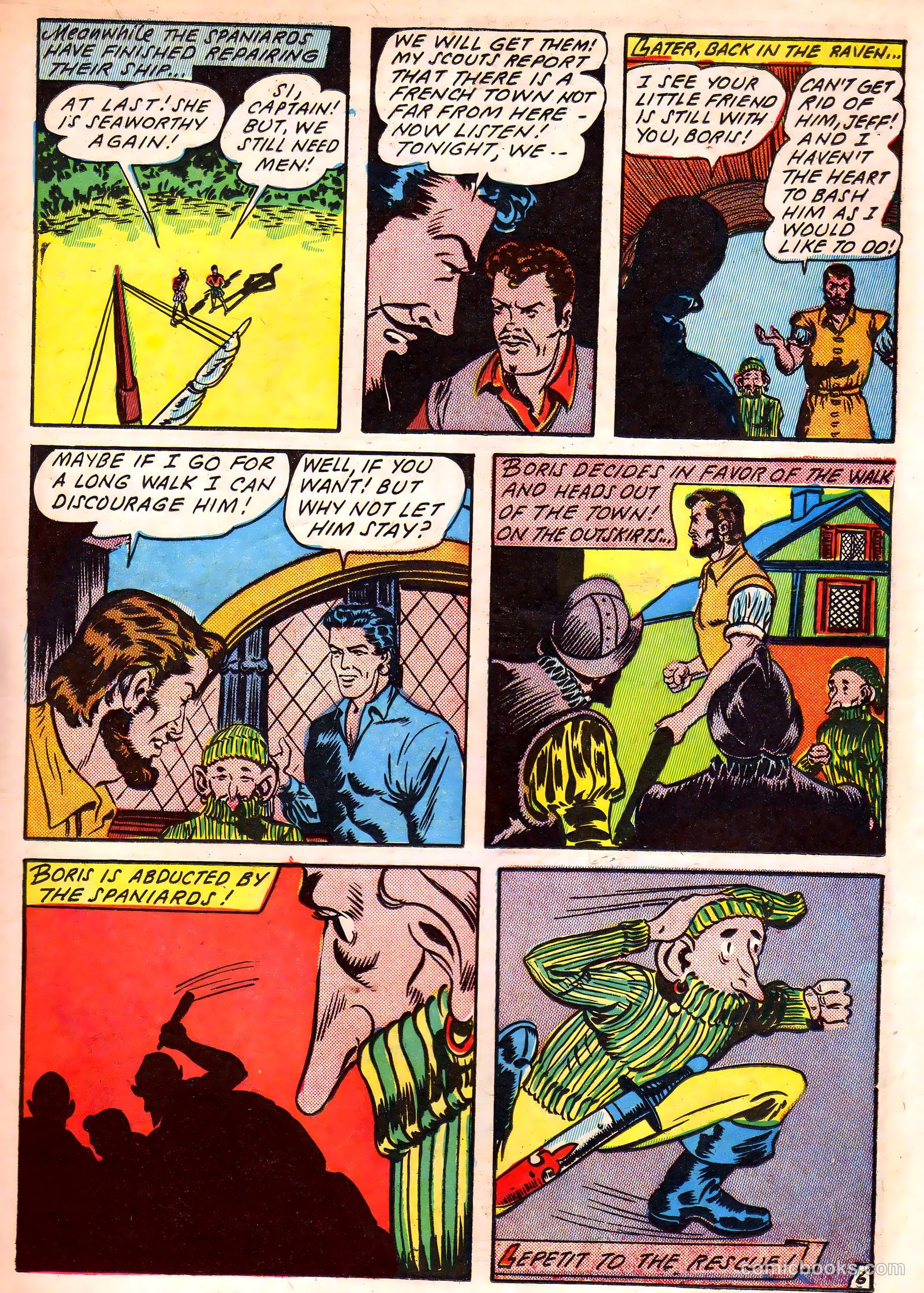 Blazing Comics #2 (1944) — page 23 of 52