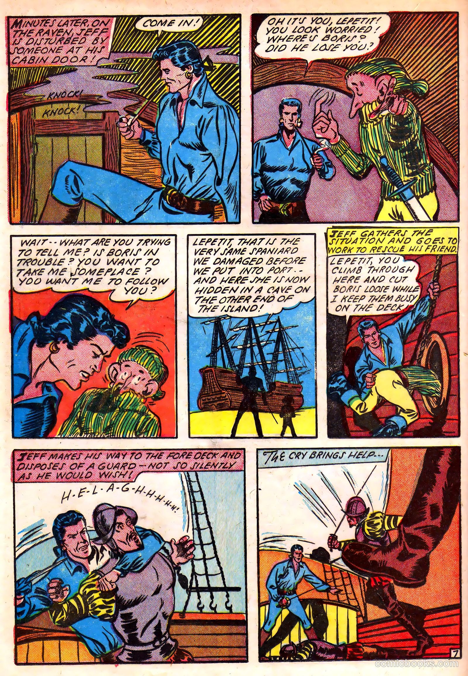 Blazing Comics #2 (1944) — page 24 of 52