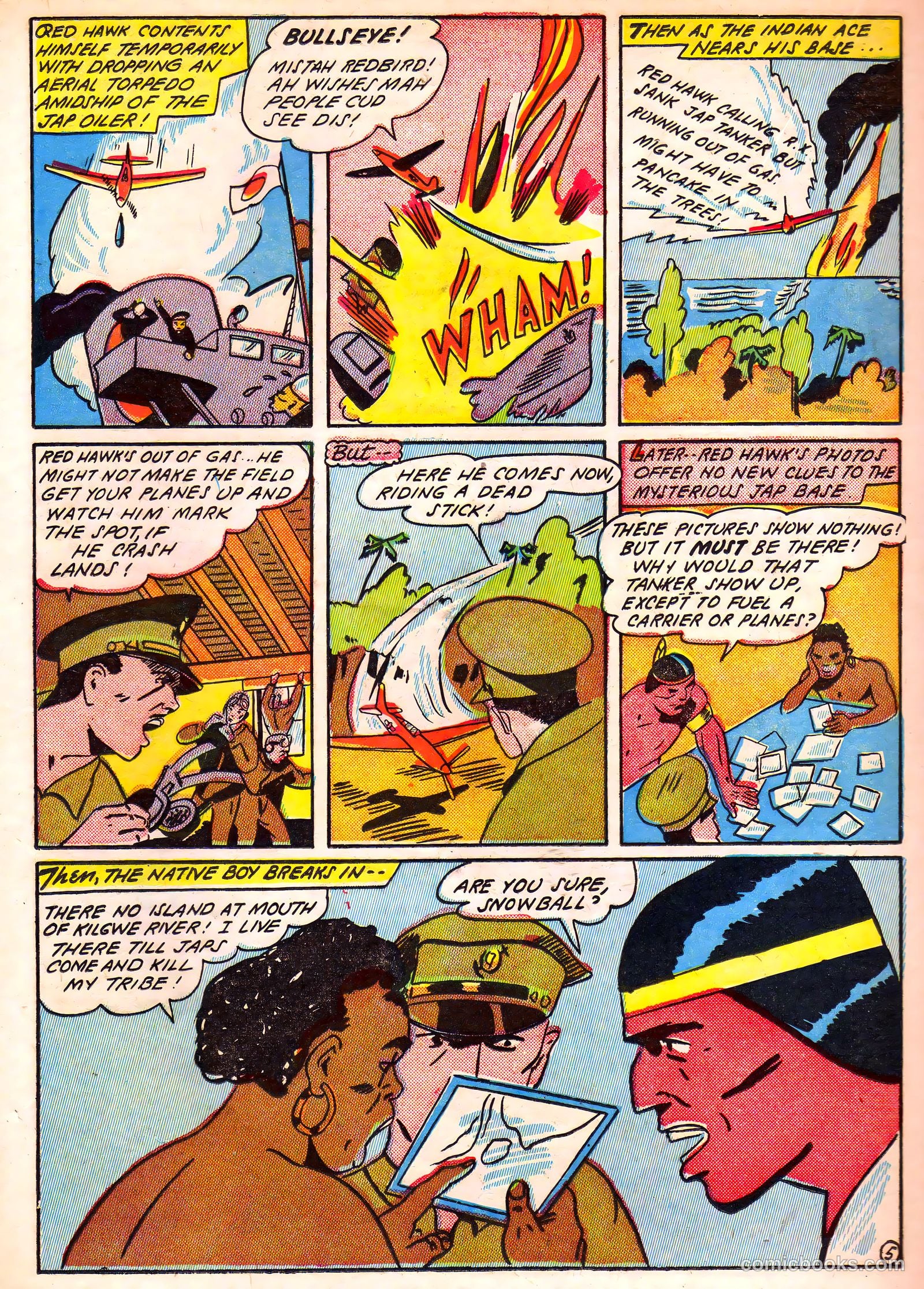Blazing Comics #2 (1944) — page 36 of 52