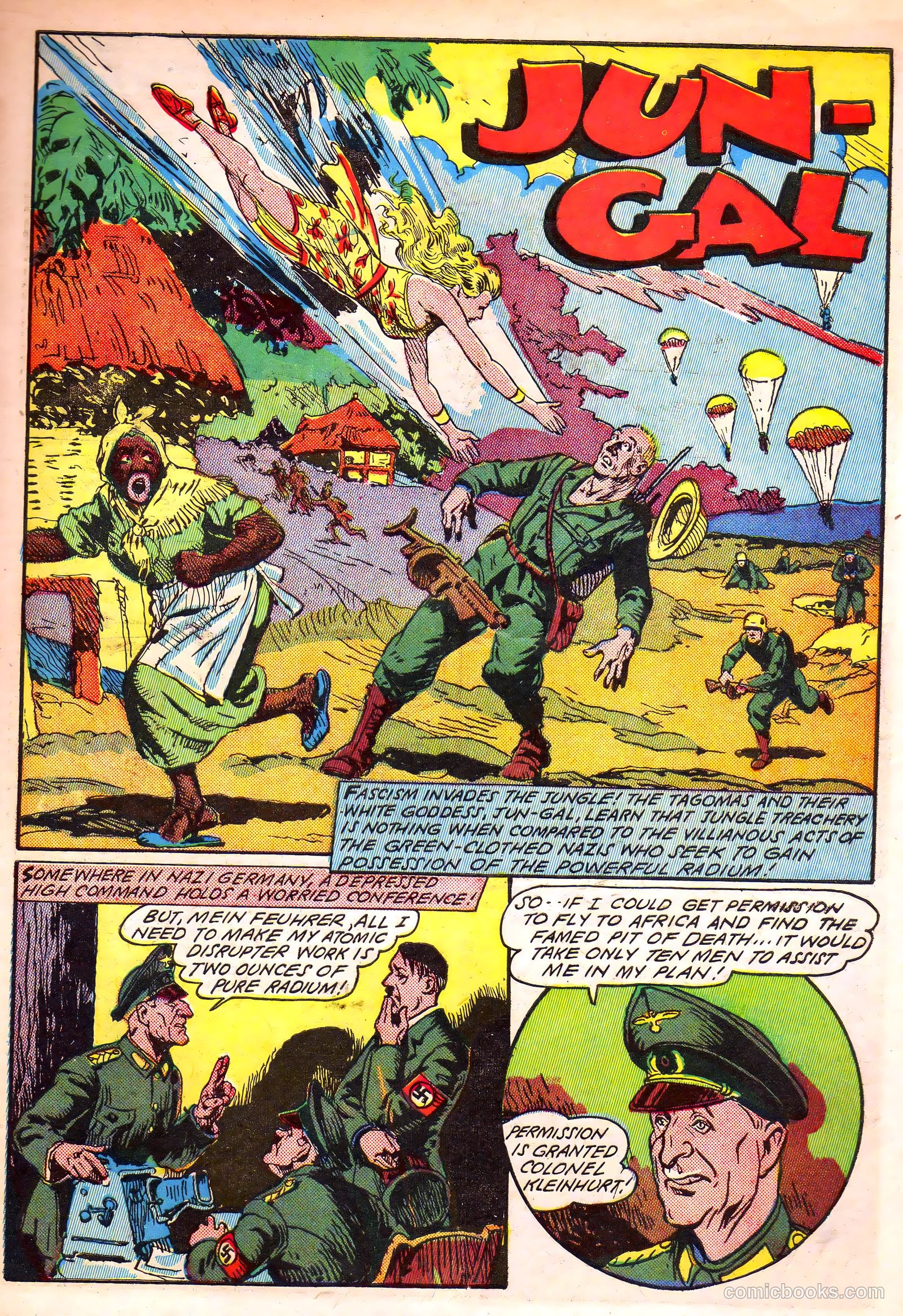 Blazing Comics #2 (1944) — page 39 of 52