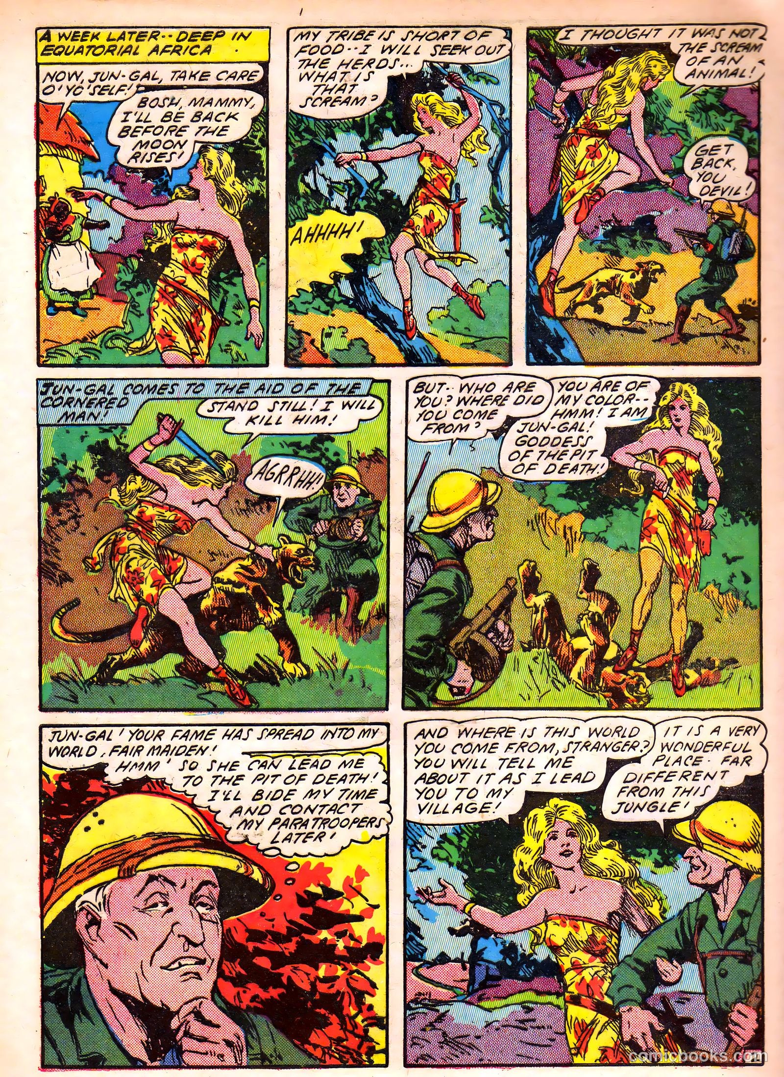 Blazing Comics #2 (1944) — page 40 of 52