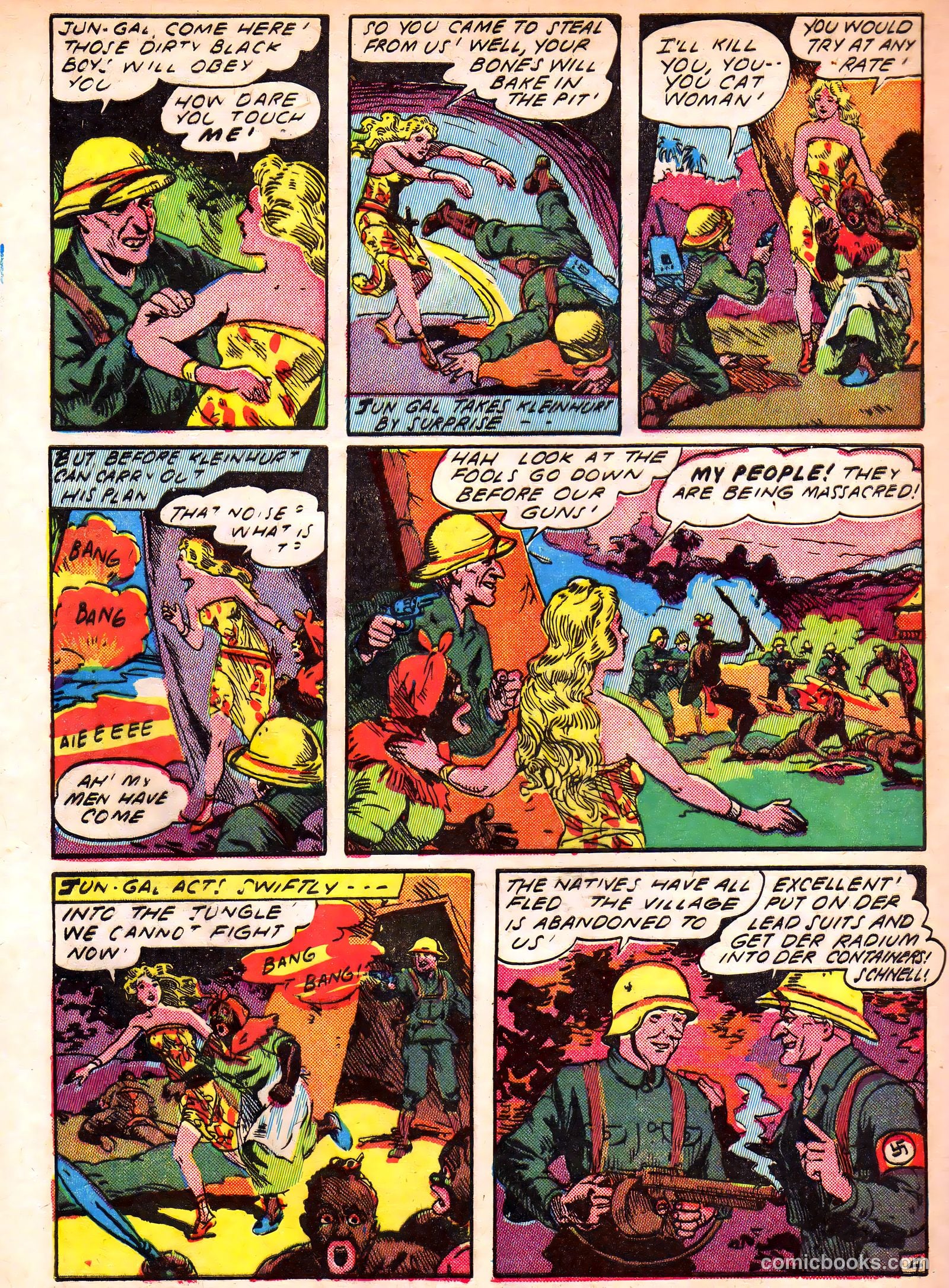 Blazing Comics #2 (1944) — page 42 of 52
