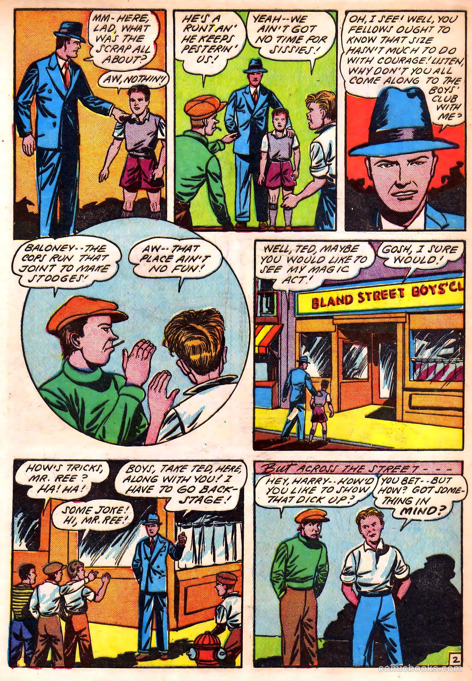 Blazing Comics #2 (1944) — page 46 of 52