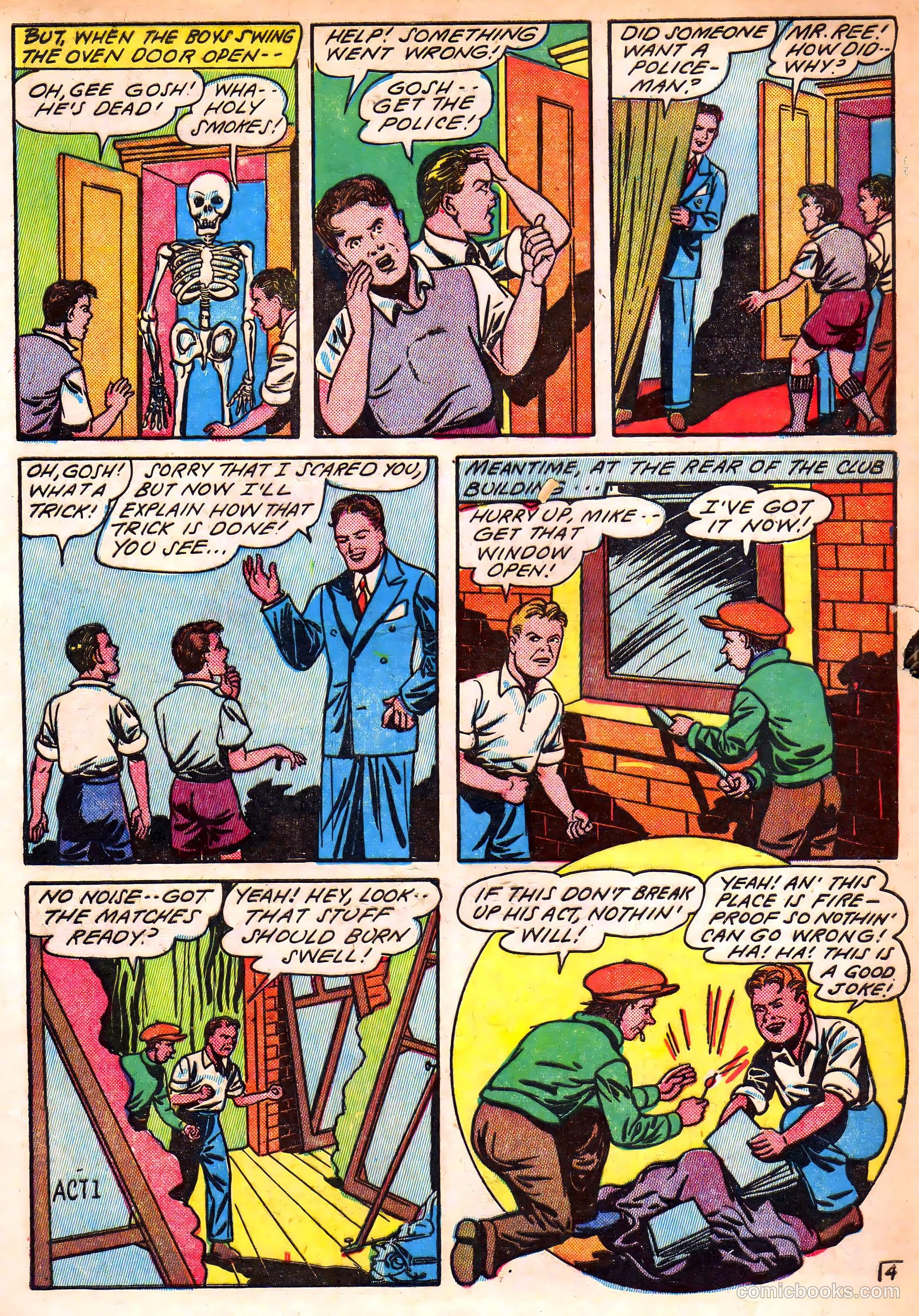 Blazing Comics #2 (1944) — page 48 of 52