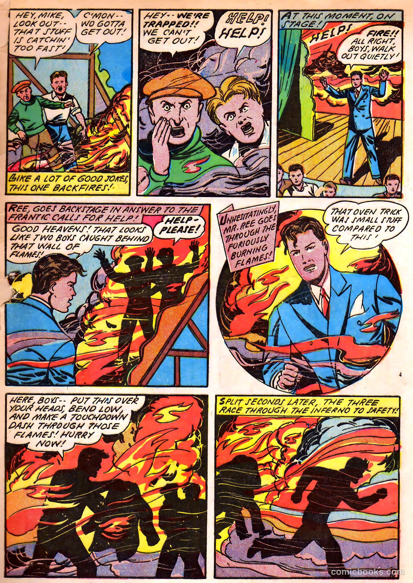 Blazing Comics #2 (1944) — page 49 of 52