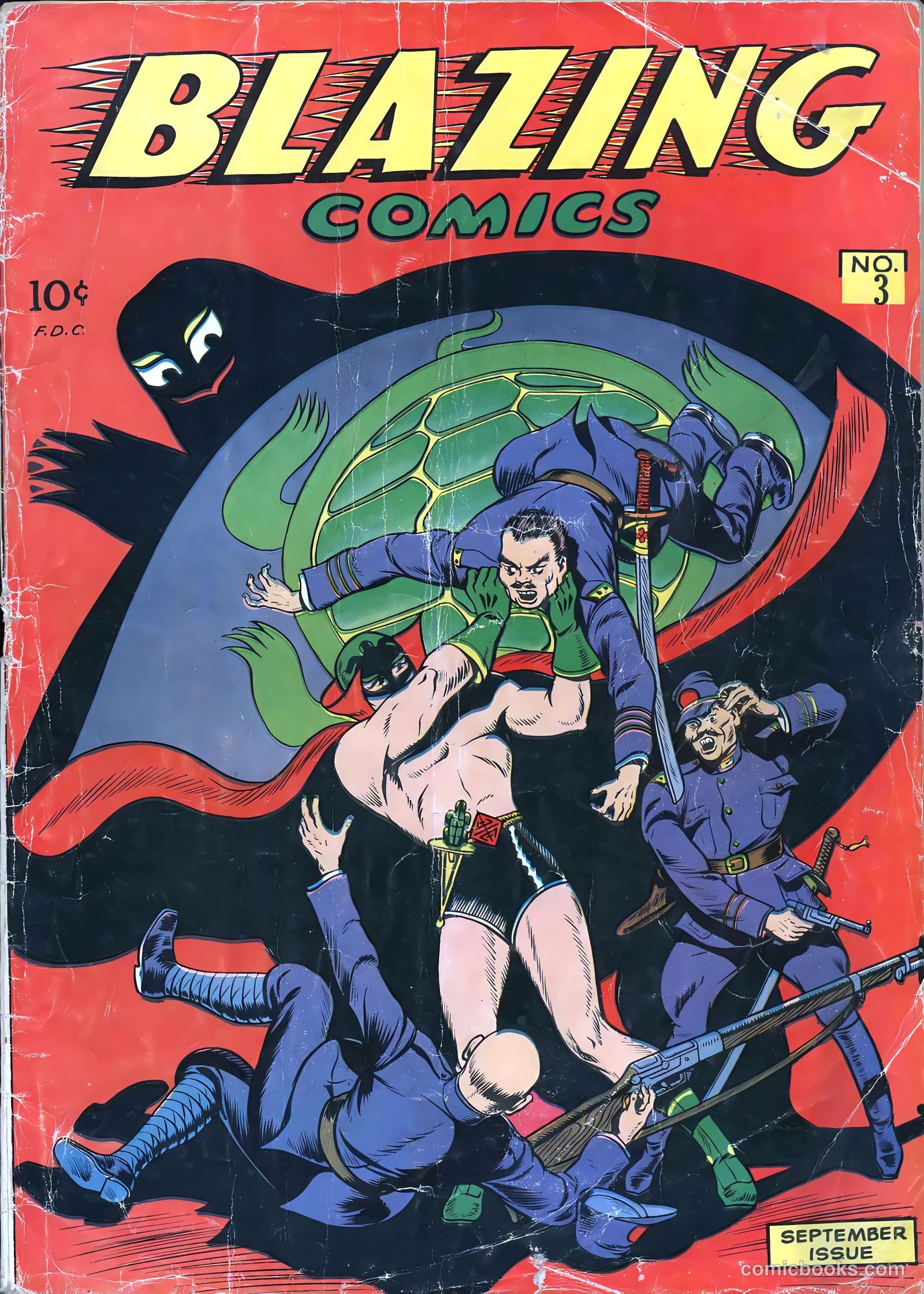 Blazing Comics #3