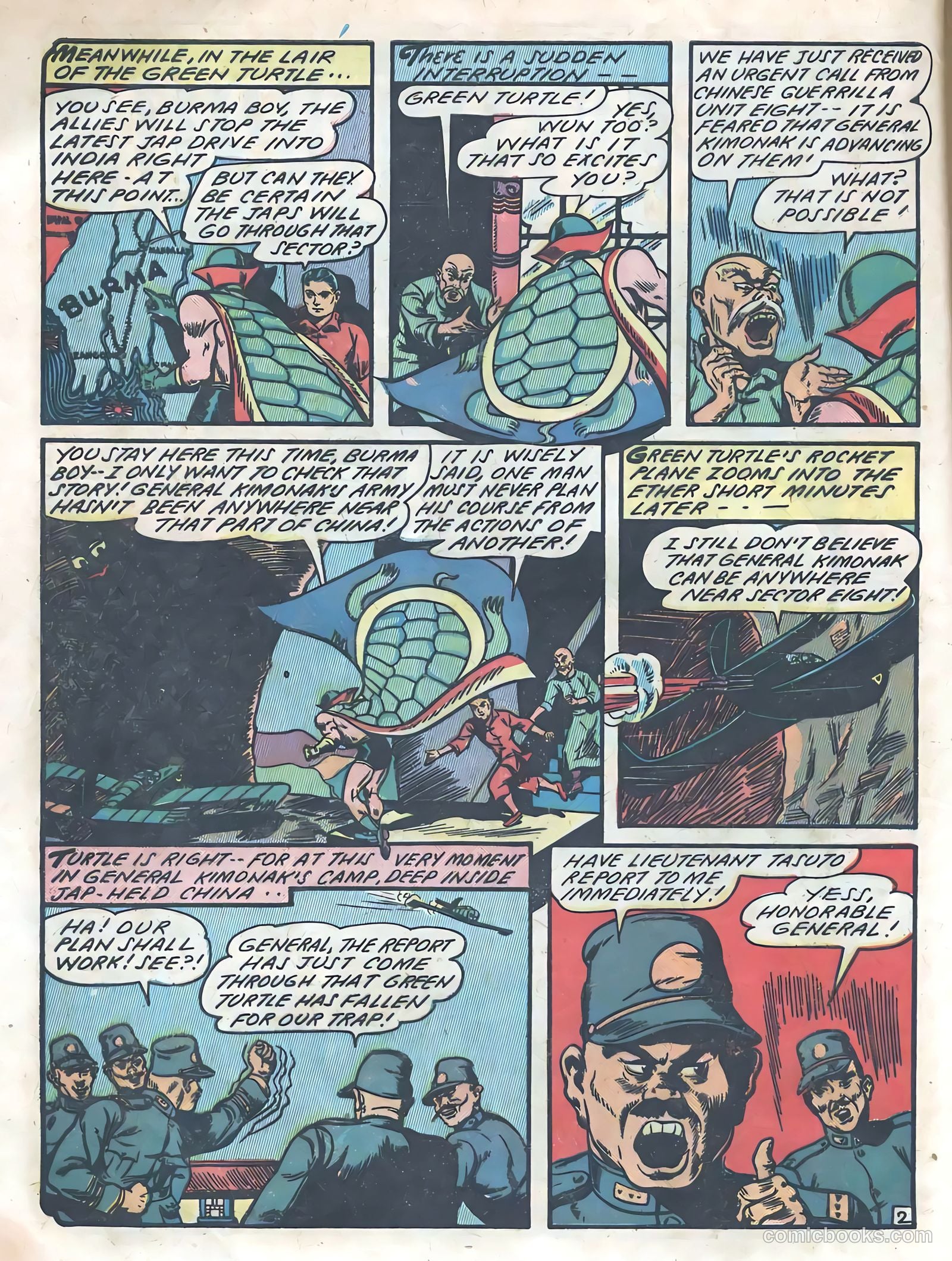 Blazing Comics #3 (1944) — page 4 of 52