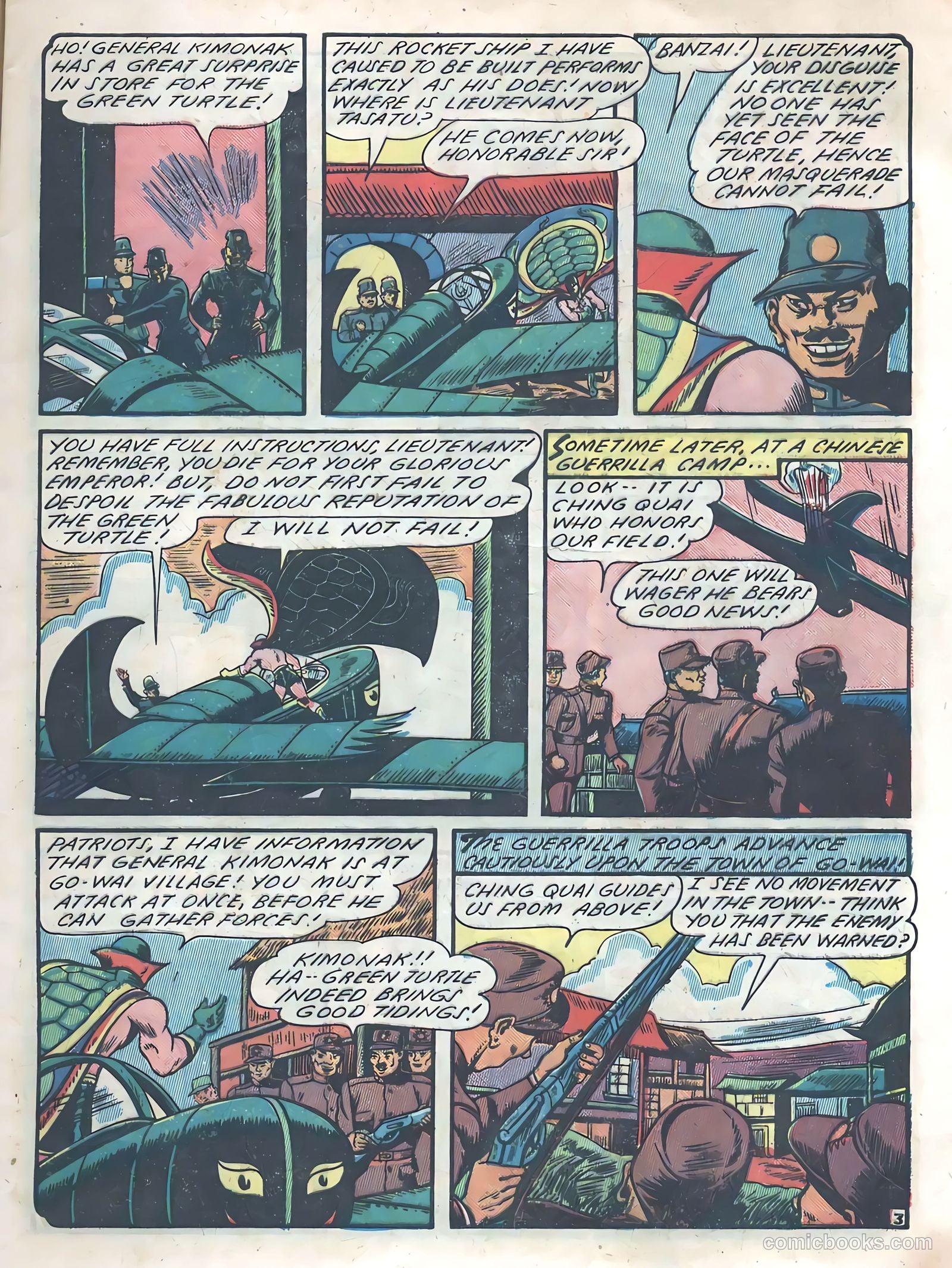 Blazing Comics #3 (1944) — page 5 of 52