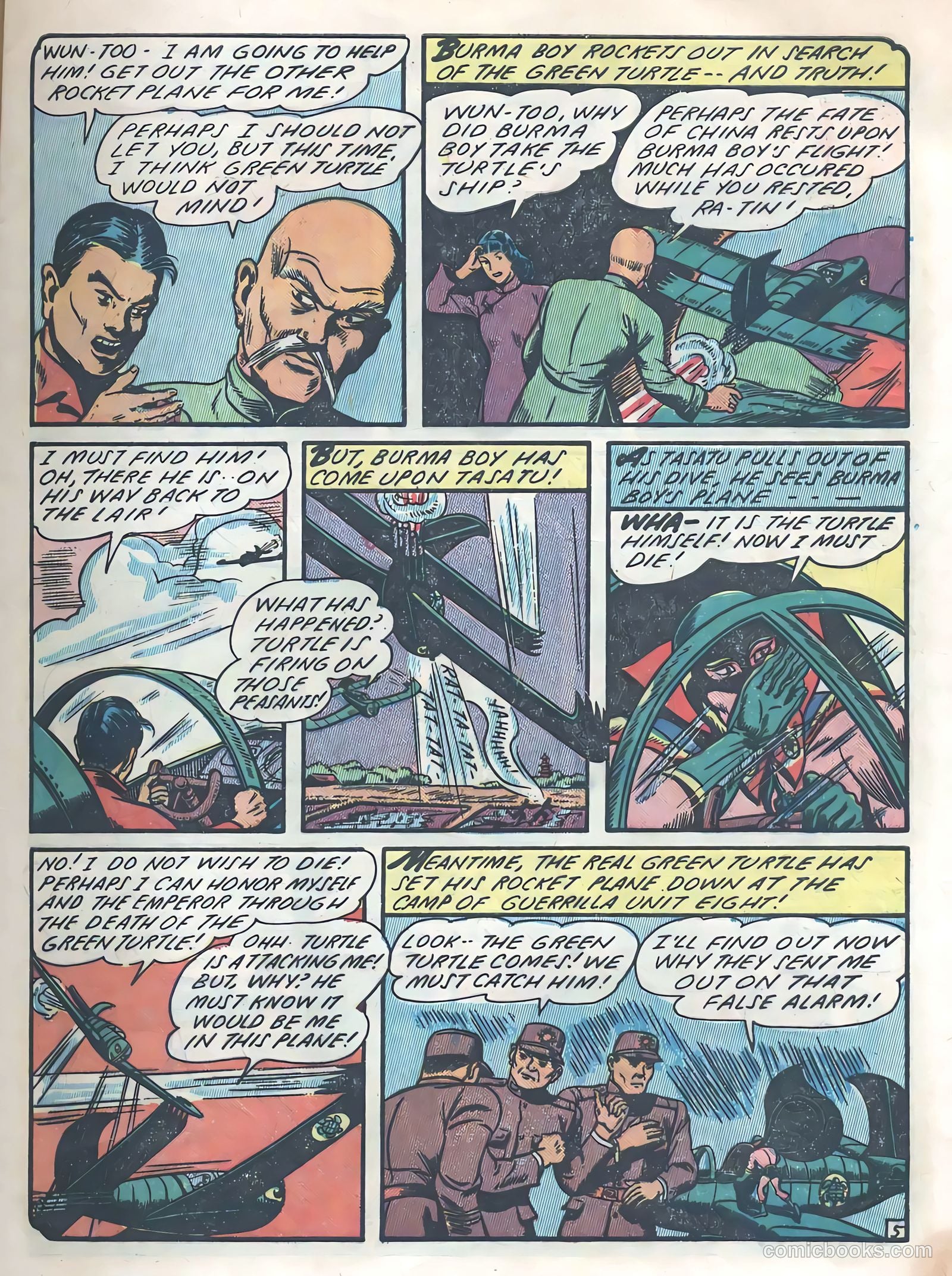 Blazing Comics #3 (1944) — page 7 of 52