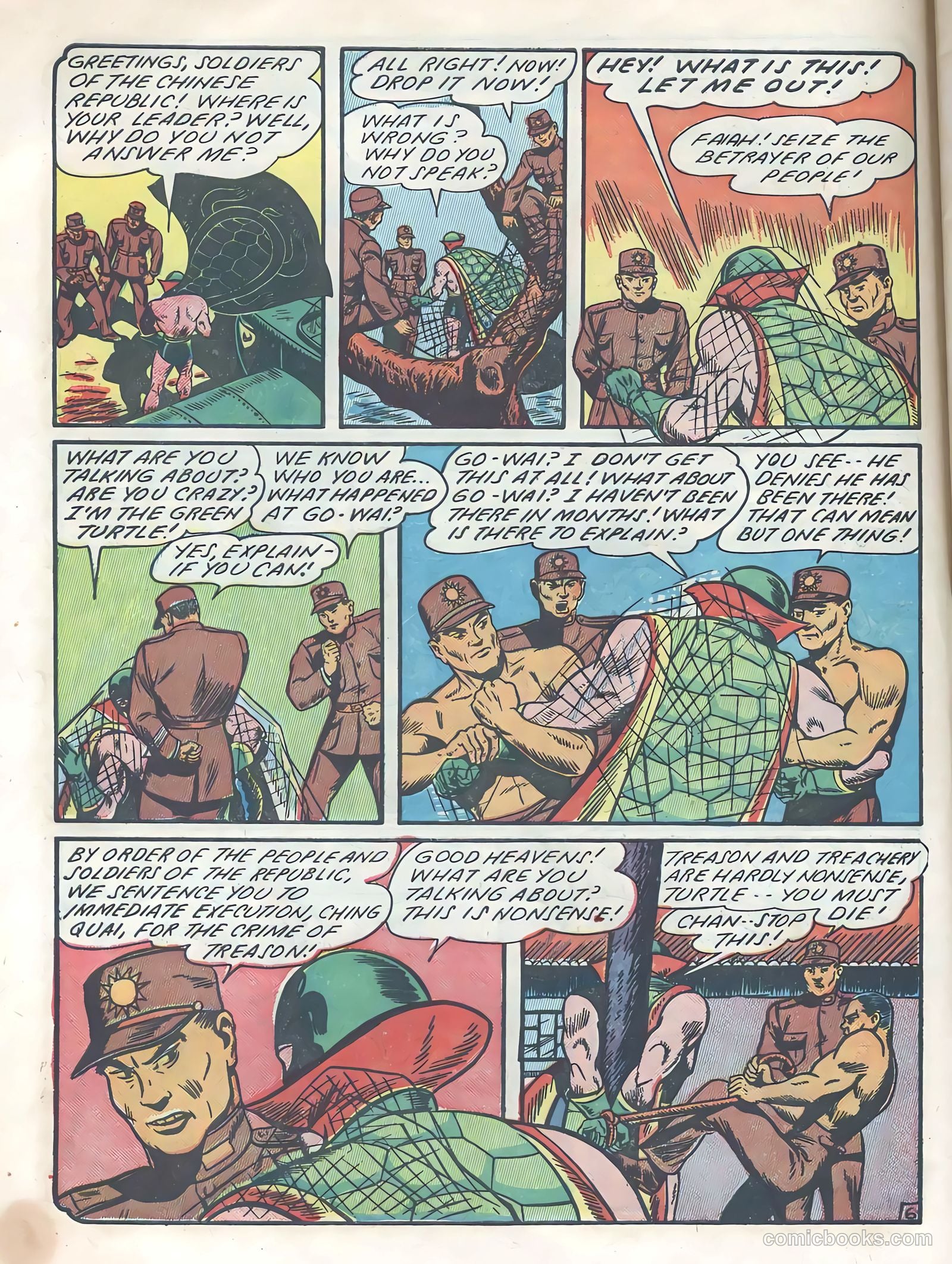 Blazing Comics #3 (1944) — page 8 of 52